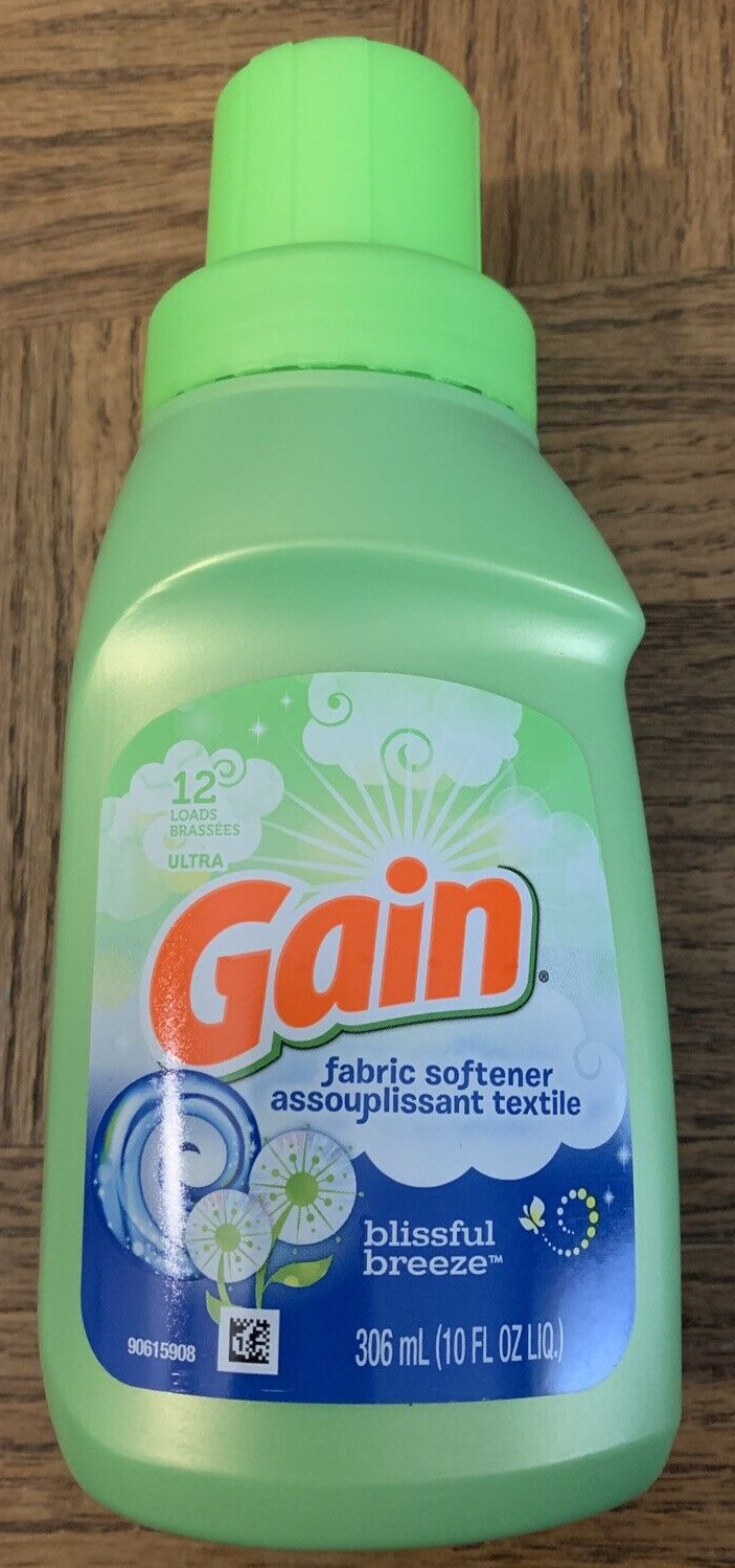 Gain Fabric Softener 10 FL OZ Blissful Breeze-Brand New-SHIPS N 24 HOURS