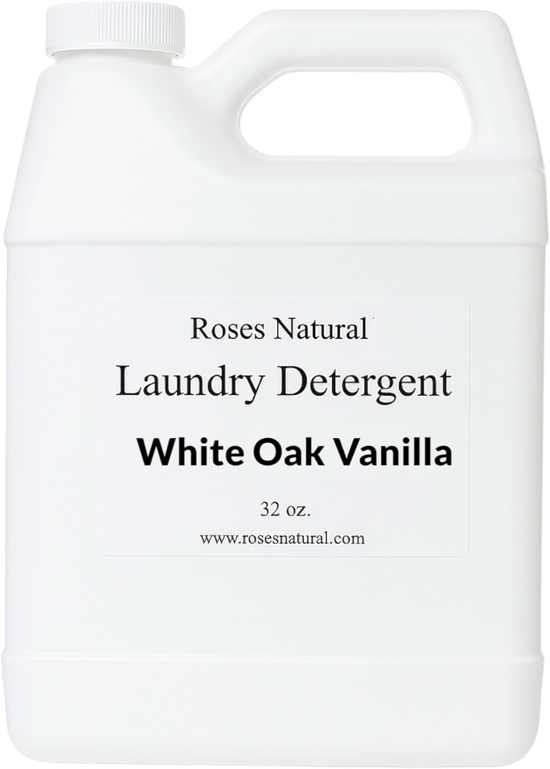 White Oak Vanilla Plant-Based Liquid Laundry Detergent, 32 Fl Oz, HE Compatible