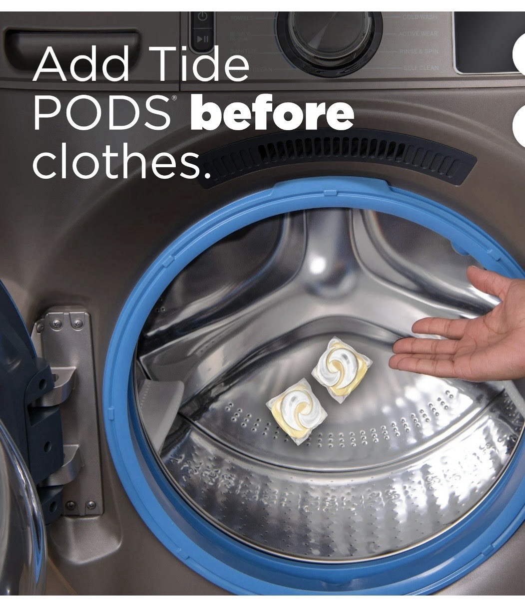 Tide PODS Laundry Detergent Soap Pacs, Free and Gentle, Hypoallergenic, Unscente