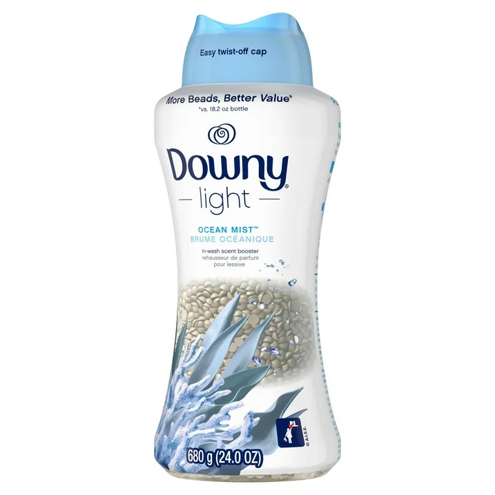 Downy Light Laundry Scent Booster Beads Ocean Mist Scent 24 oz
