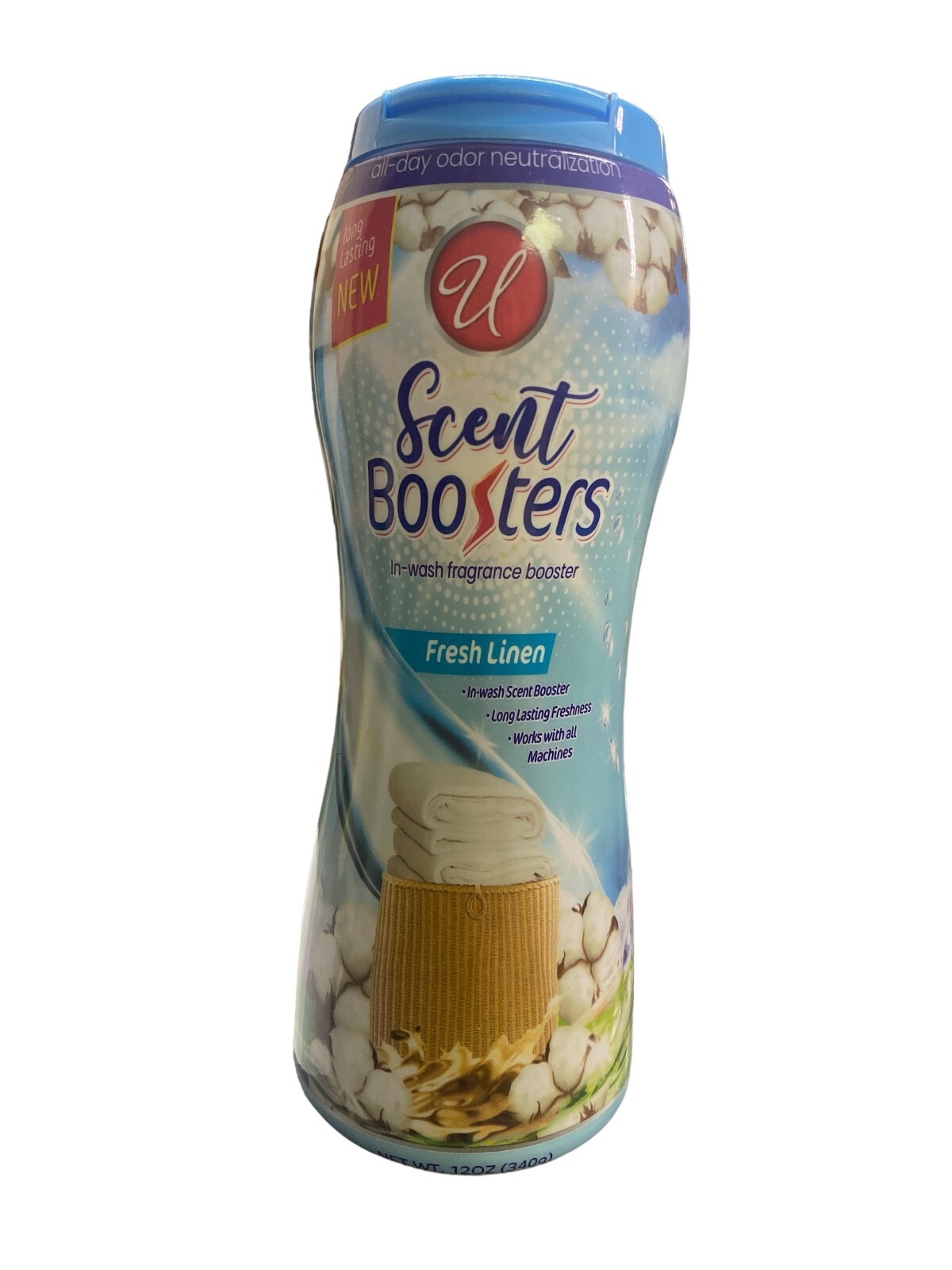 Scent Booster In-Wash Fragrance Booster Fresh Linen Long Lasting Pack of 4