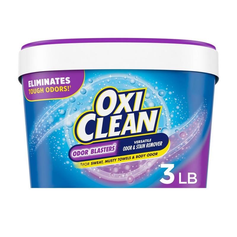Oxygen Powder Stain Remover Laundry Odor Eliminator Multi-Surface Cleaner 3 lb