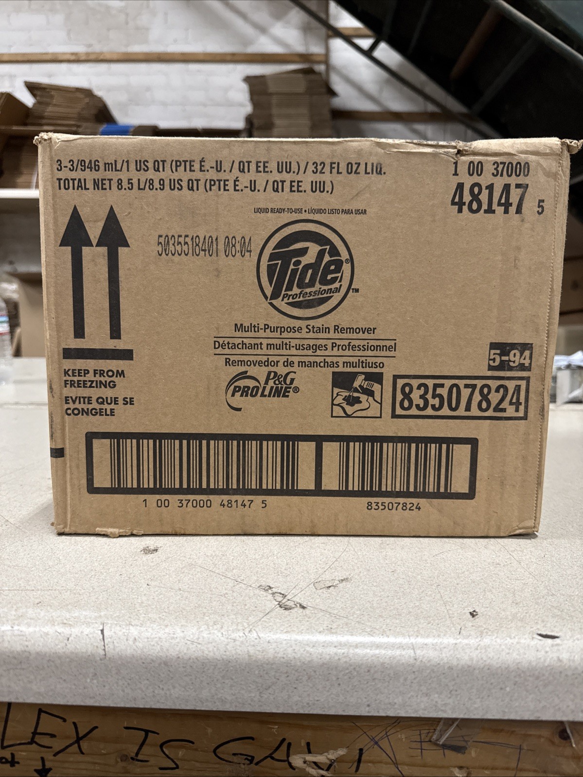 Tide – Proctor & Gamble Tide Line Multi Purpose Stain Remover Amber – 9 Pack