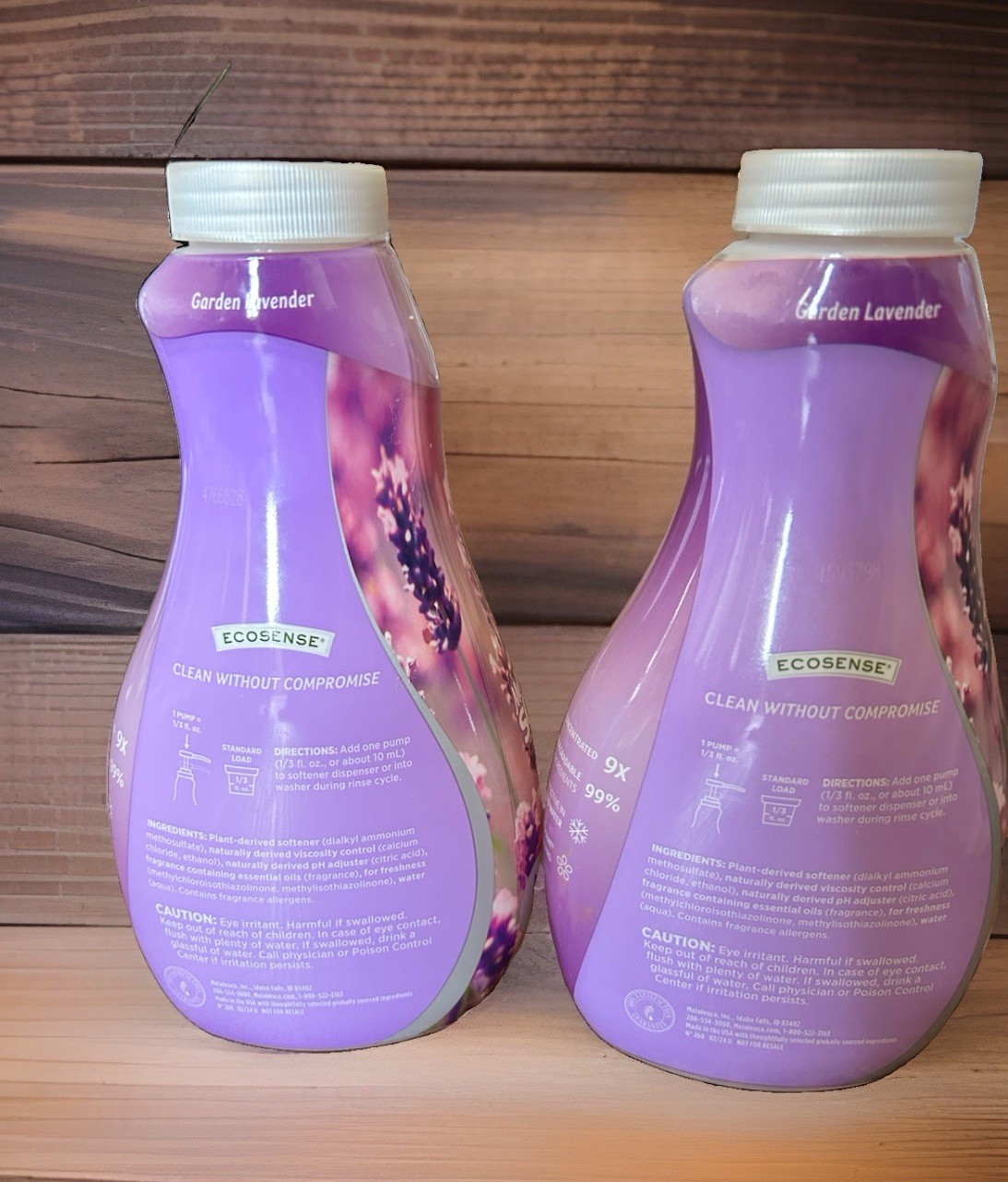 MelaSoft® 9x Liquid Fabric Softener: Garden Lavender 96 Loads 32 Fl Oz Sealed X2