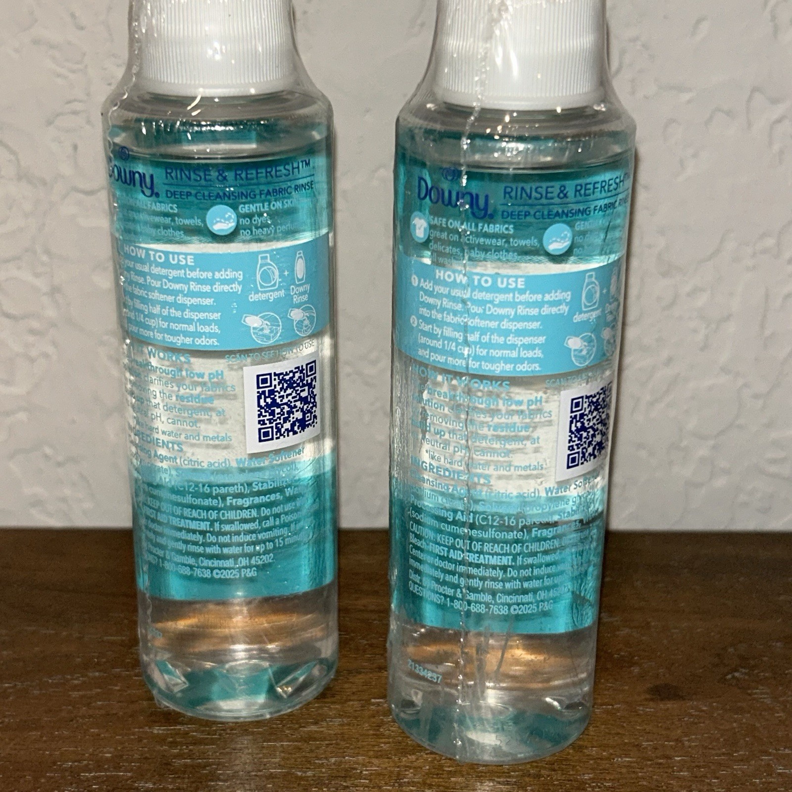 New, Downy Rinse And Refresh Cool Cotton Fabric Rinse Size 2-4 Oz
