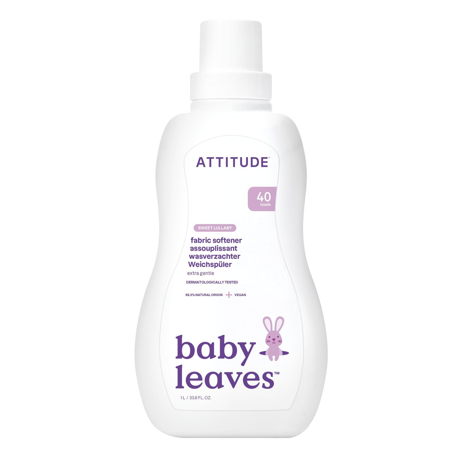 Baby Fabric Softener, Plant and Mineral-Based Ingredients, HE , Vegan and Cru…