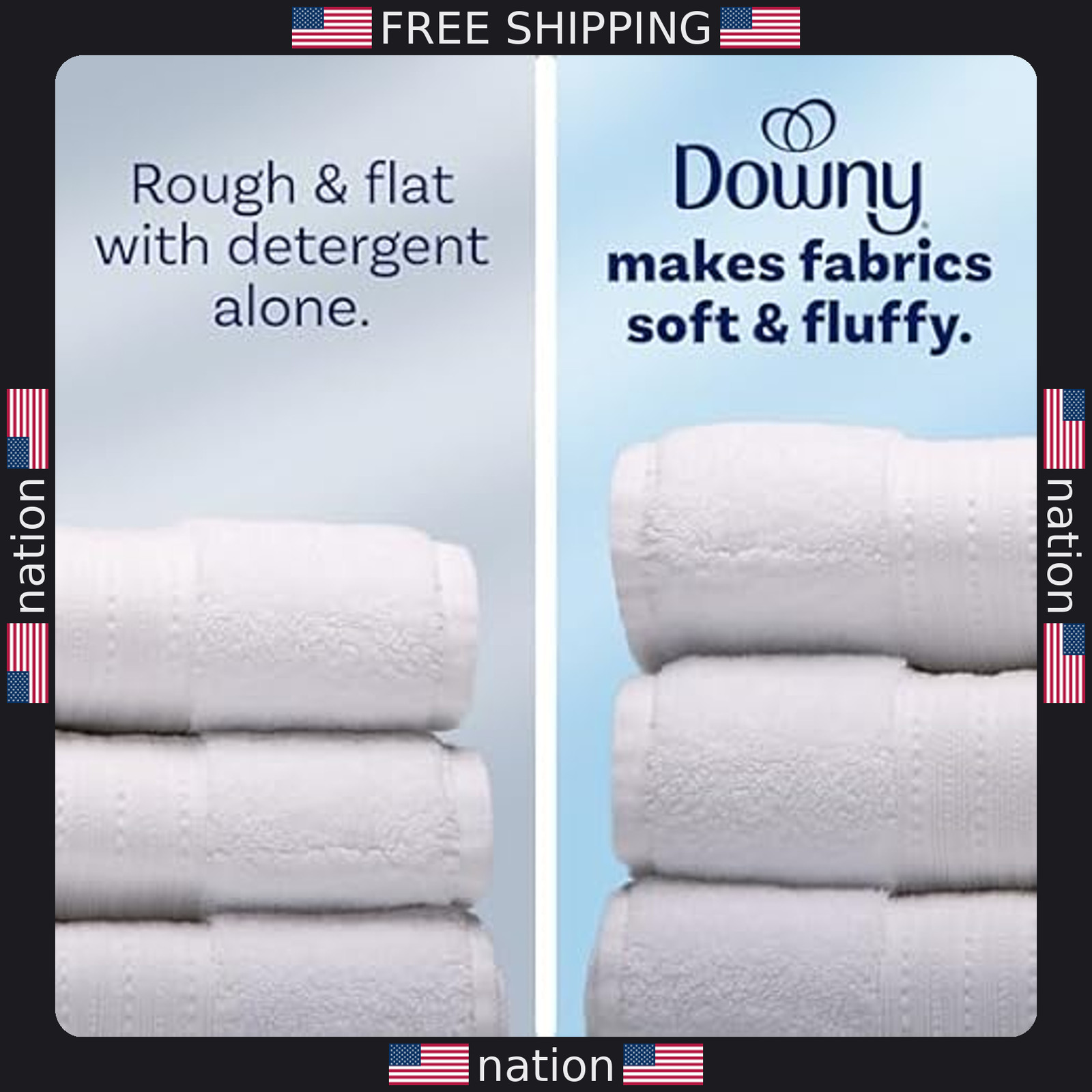 Downy 2-in-1 Liquid Fabric Softener, April Fresh, 140oz – 190 Loads