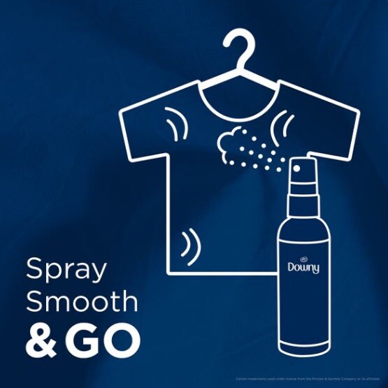 Downy Wrinkle Releaser Fabric Spray Fresh Scent 3oz ( 2 bottles ): Truly Works !