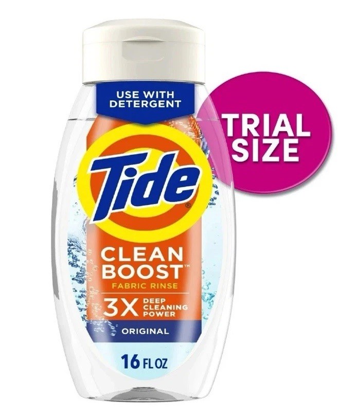 Tide Clean Boost Fabric Softener Rinse, Removes Odors and Residues, Original OP