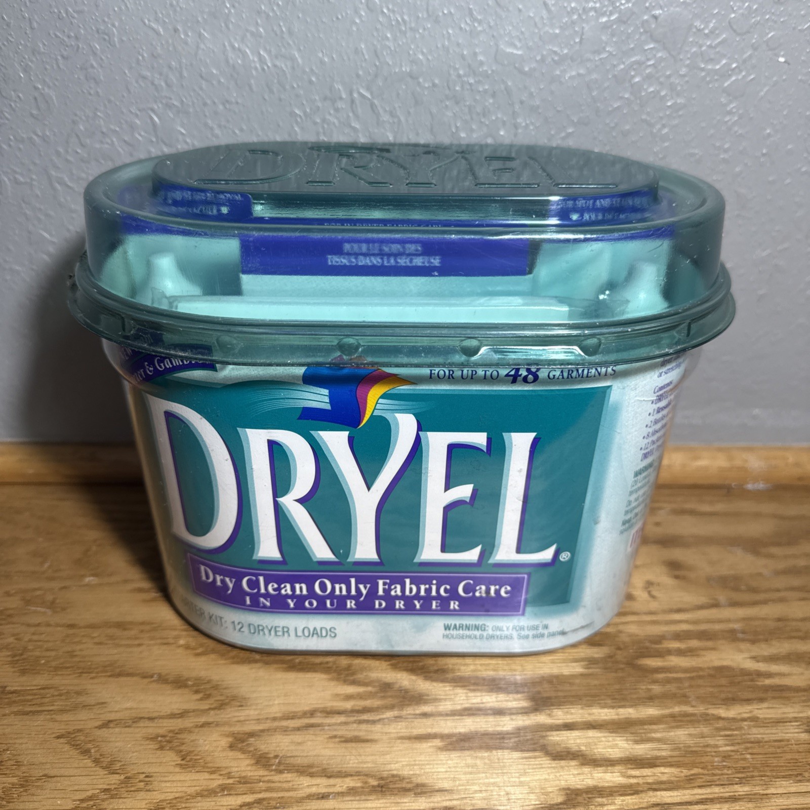 Dryel At Home Dry Cleaner Only Fabric Care in Your Dryer 12 loads 48 Garments