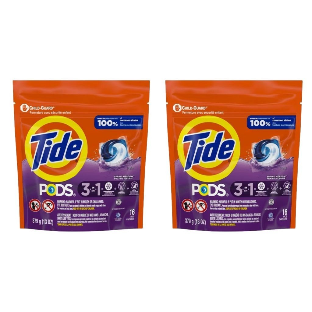 Tide Pods Spring Meadow 16 Pacs