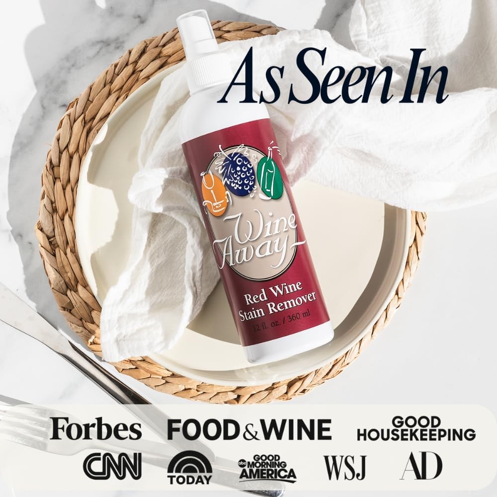 Wine Away Red Stain Remover, 12oz – Removes 12 Fl Oz (Pack of 1),