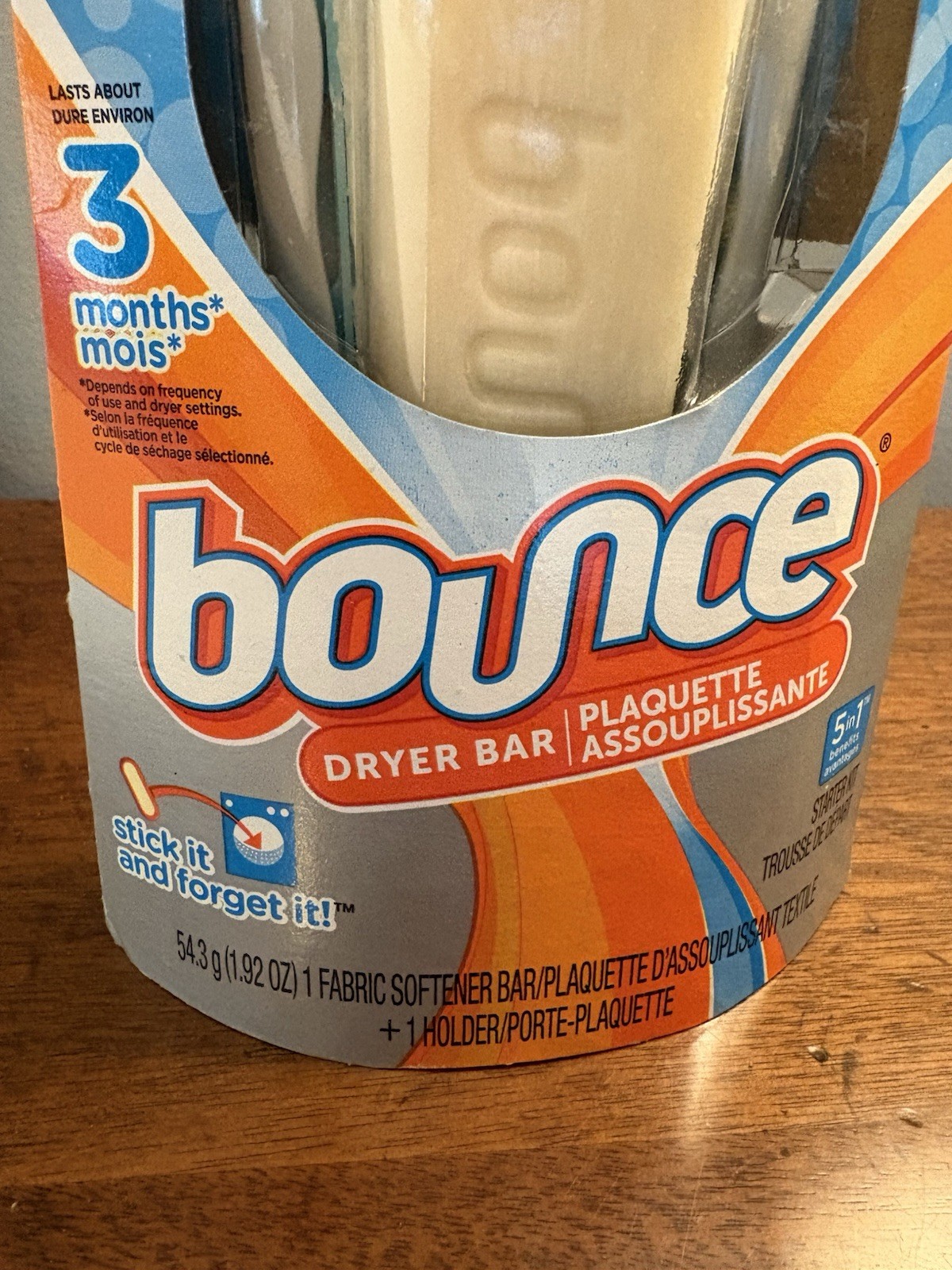 NEW Bounce Dryer Bar Softener Fresh Linen Scent 2012 Discontinued