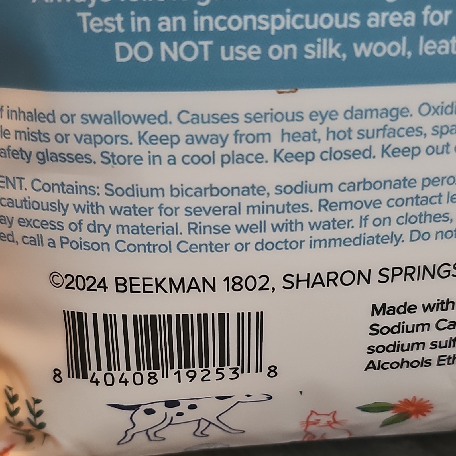 Beekman Happy Place 90 oz. (180 Loads) Oxygenated White & Bright Laundry Powder