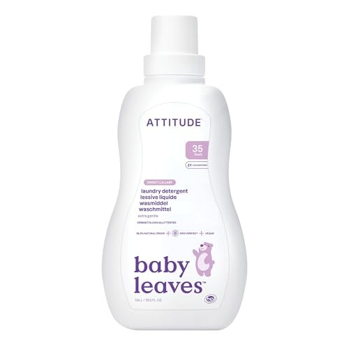 ATTITUDE Baby Laundry Detergent Sweet Lullaby 35 Loads