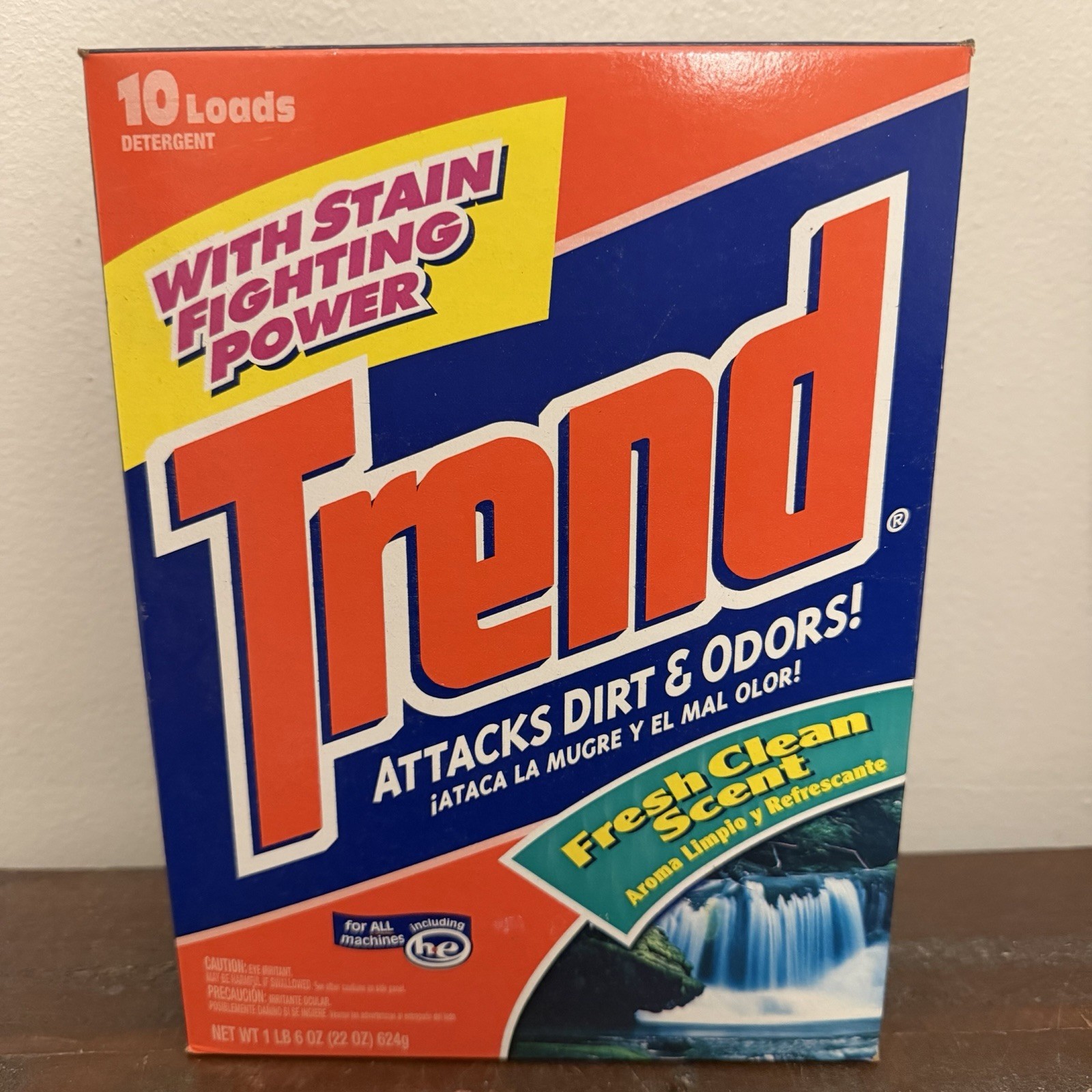 Trend Laundry Detergent Powder Fresh Clean Scent 1 lb 6 oz. Discontinued