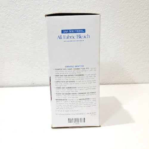 Amway SA8 Solutions All Fabric Bleach 7 lbs 105 Washloads Vintage NEW Old Stock