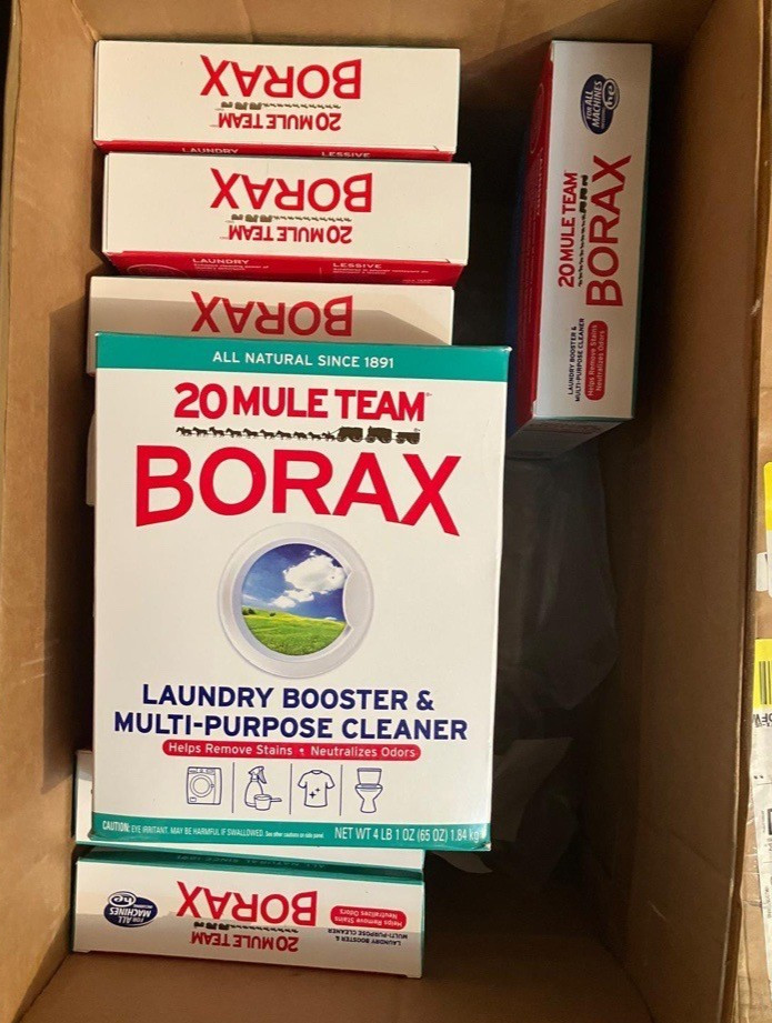 Pack of 3 20 Mule Team Laundry Detergent All Natural Booster 65Oz