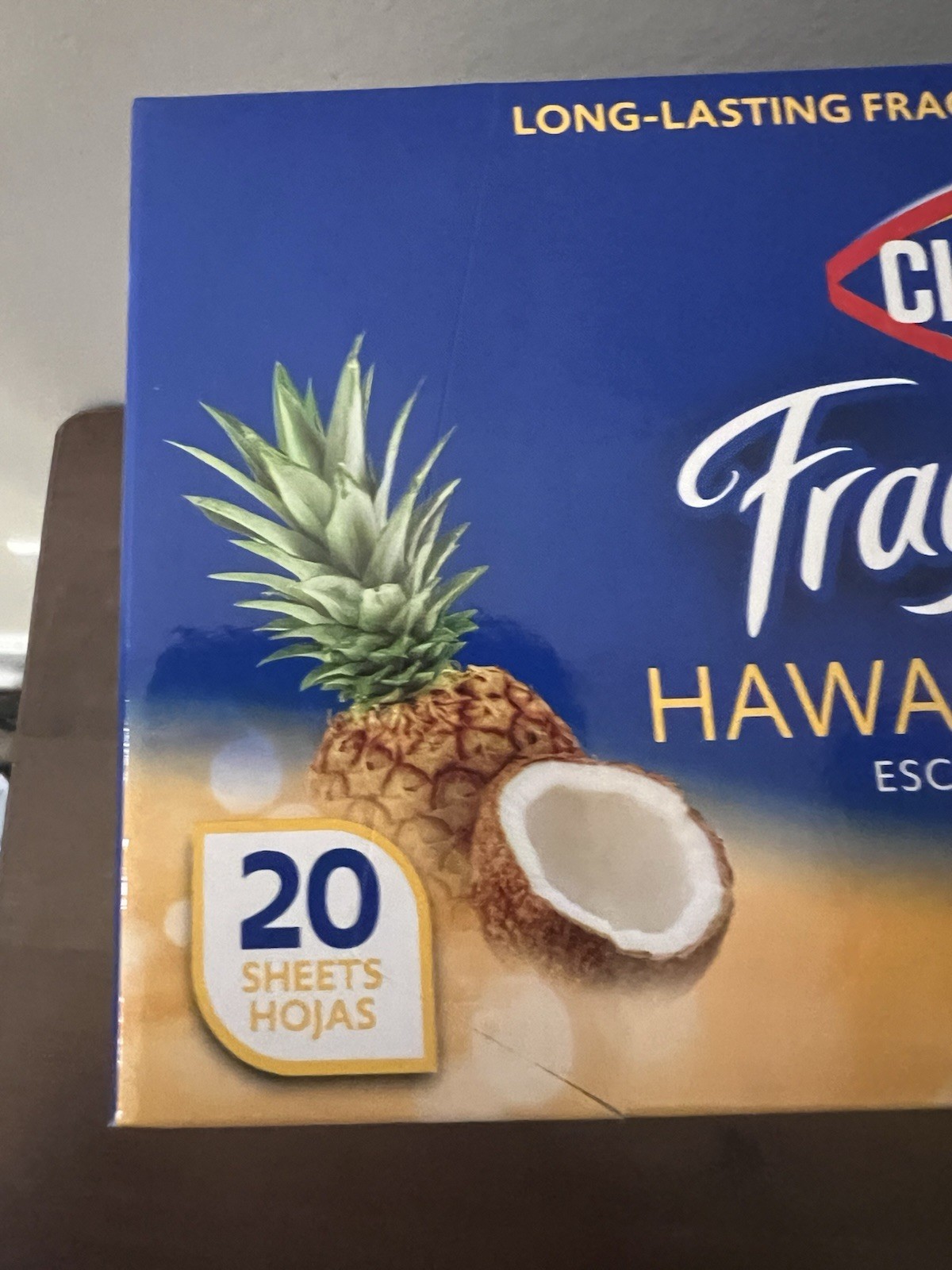 Clorox Fraganzia Dryer Sheets 200 Count (10 Packs Of 20) Hawaiian Escape H2F