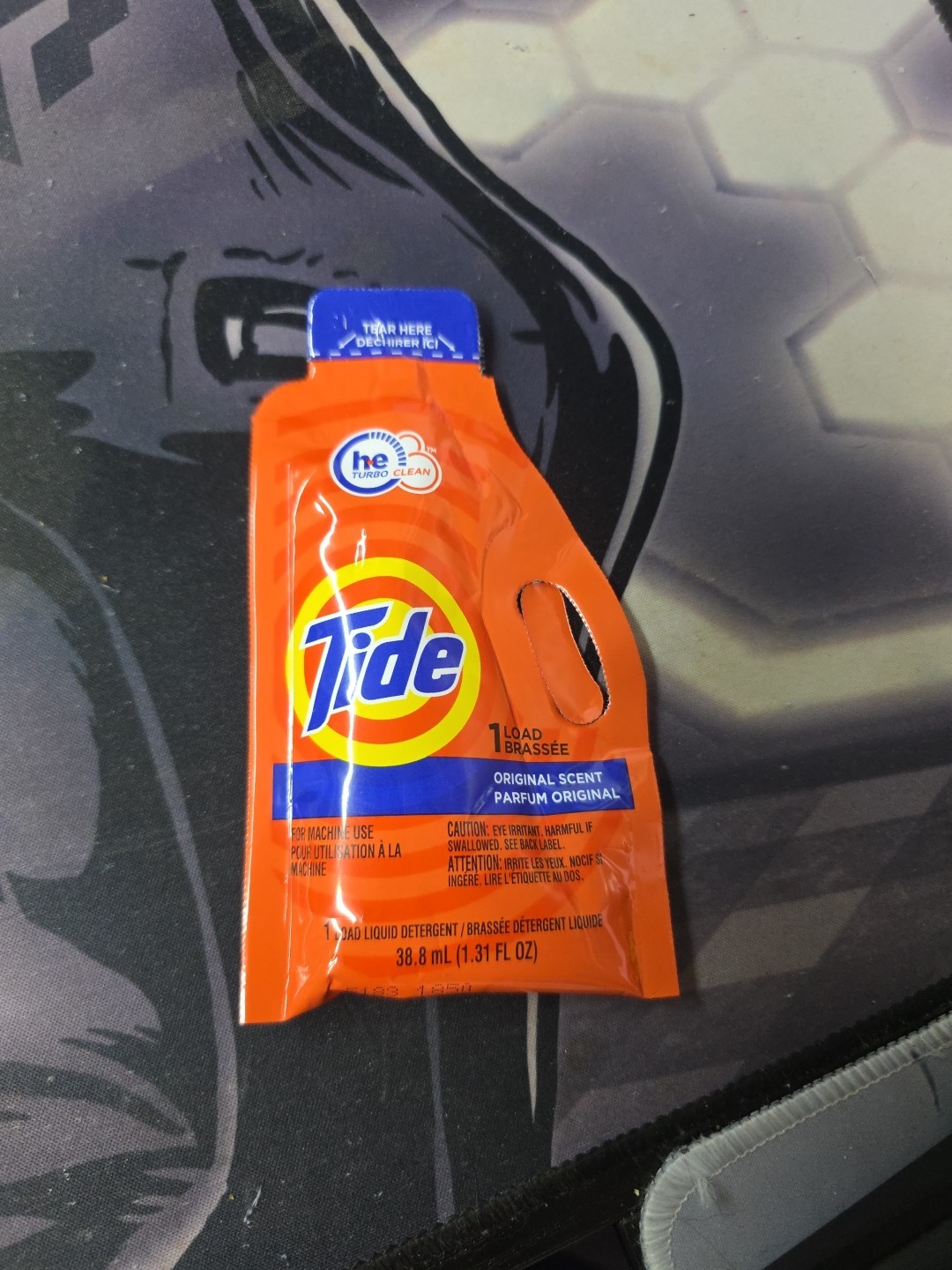 Tide Ultra Concentrated Laundry Detergent and Washing Soap Travel Size 1.3 fl oz