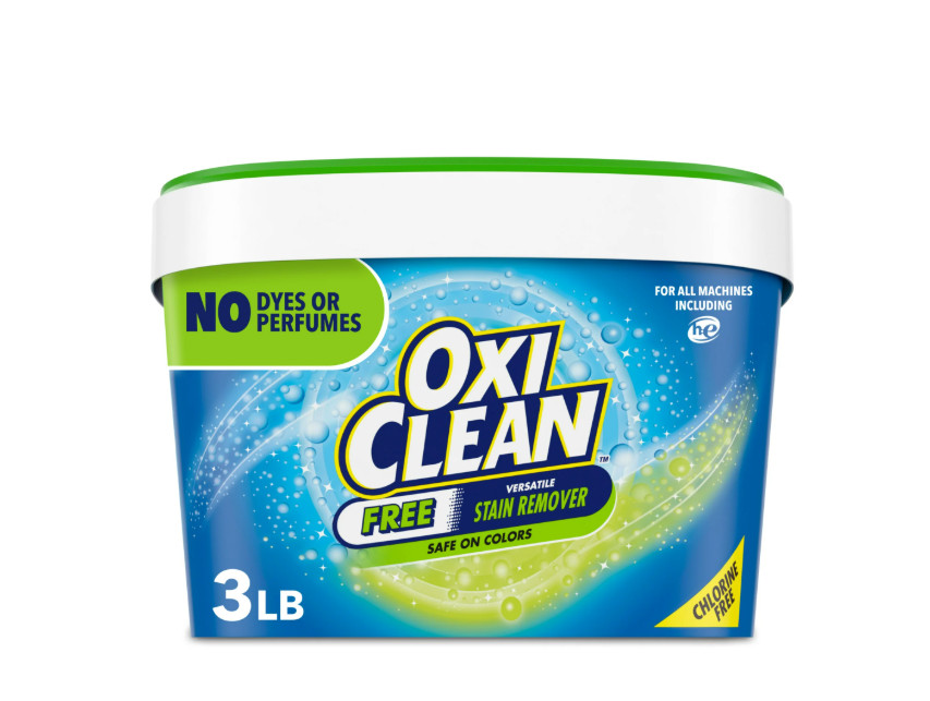 OxiClean Free Versatile Home and Laundry Stain Remover Powder, No Dyes or Perfum