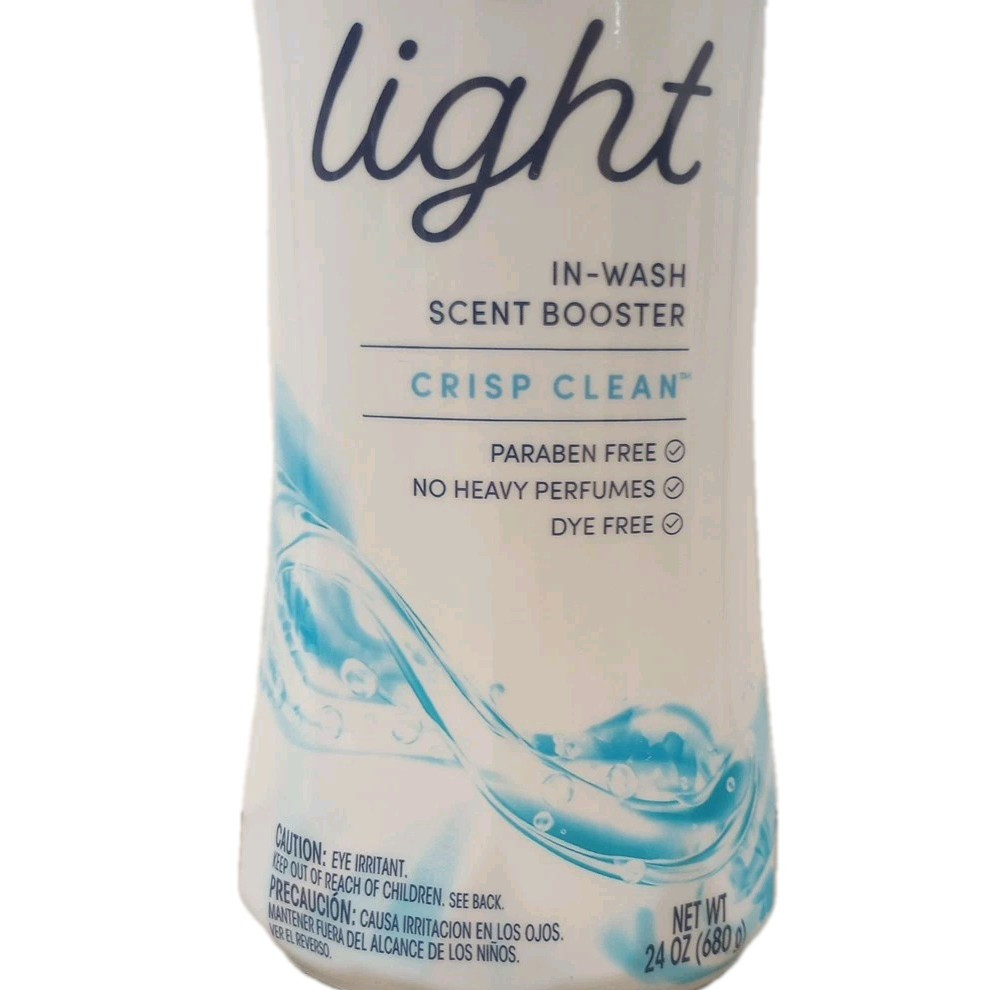 Arm & Hammer Light In-Wash Scent Booster Crisp Clean 24oz •••3 Pack•••