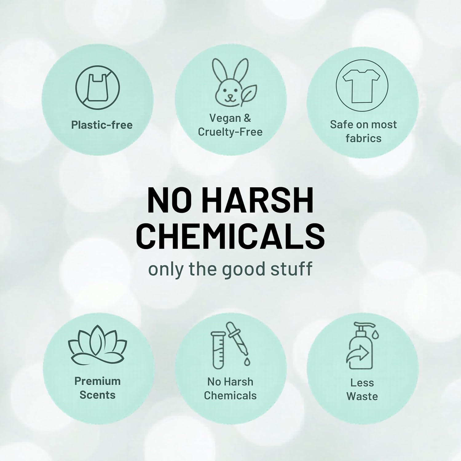 FREY Naturally Scented Dryer Sheets | Eco Friendly Fabric Softener for Static Co