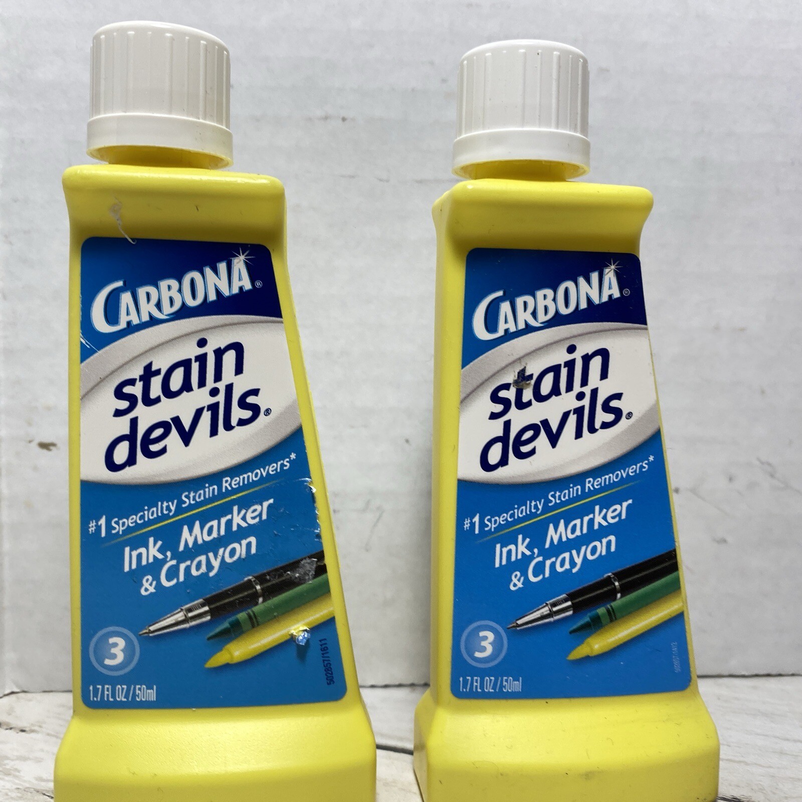 Carbona Stain Devils Specialty Stain Remover Ink Marker & Crayon 1.7 oz 2 Bottle