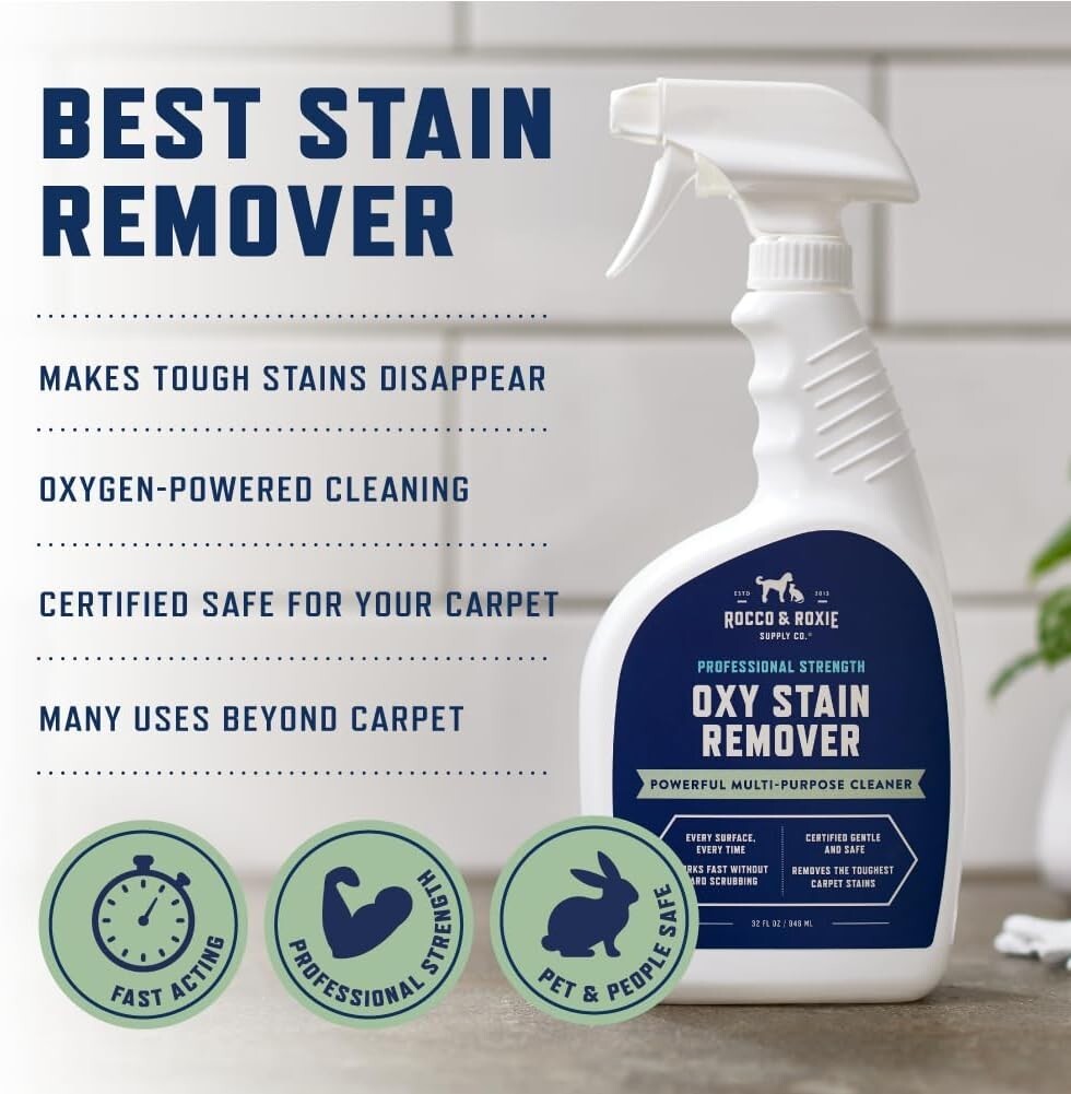 Multi-Surface Stain Remover Spray for Tough Pet and Baby Stains – Fragrance Free
