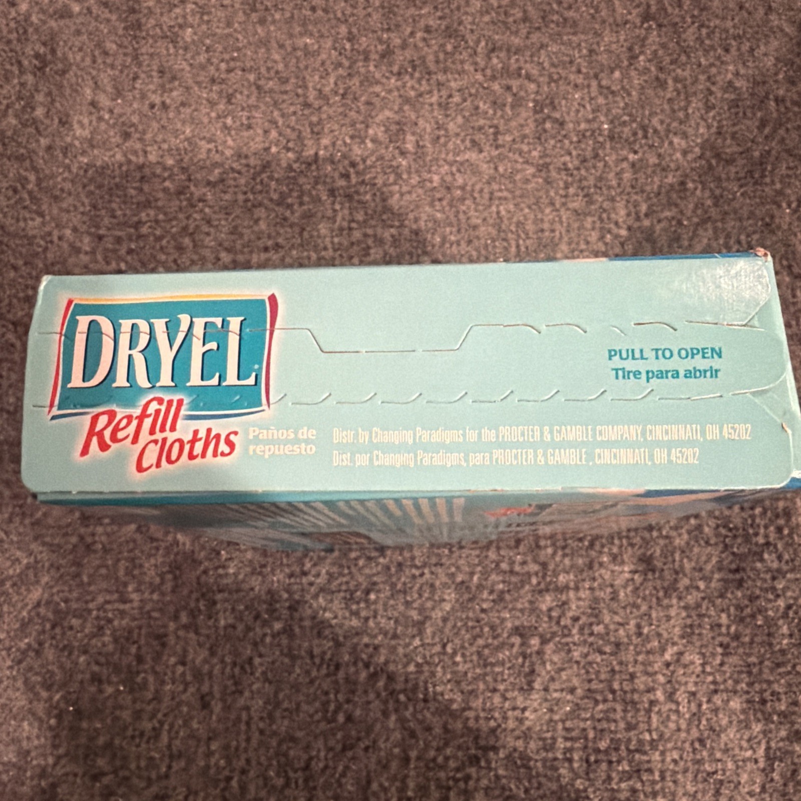 VTG DRYEL AT HOME DRY CLEANING REFILL 6 CLOTH CLEAN BREEZE SCENT NIB Discontinue