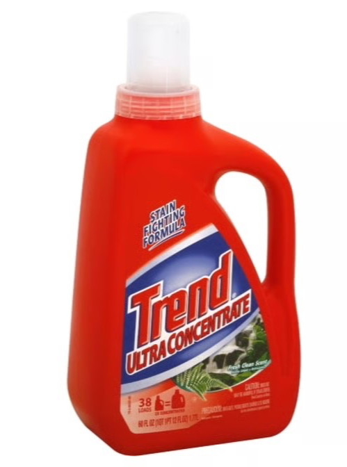 Trend Ultra Concentrate Laundry Detergent, Fresh Clean Scent, 60 fl oz