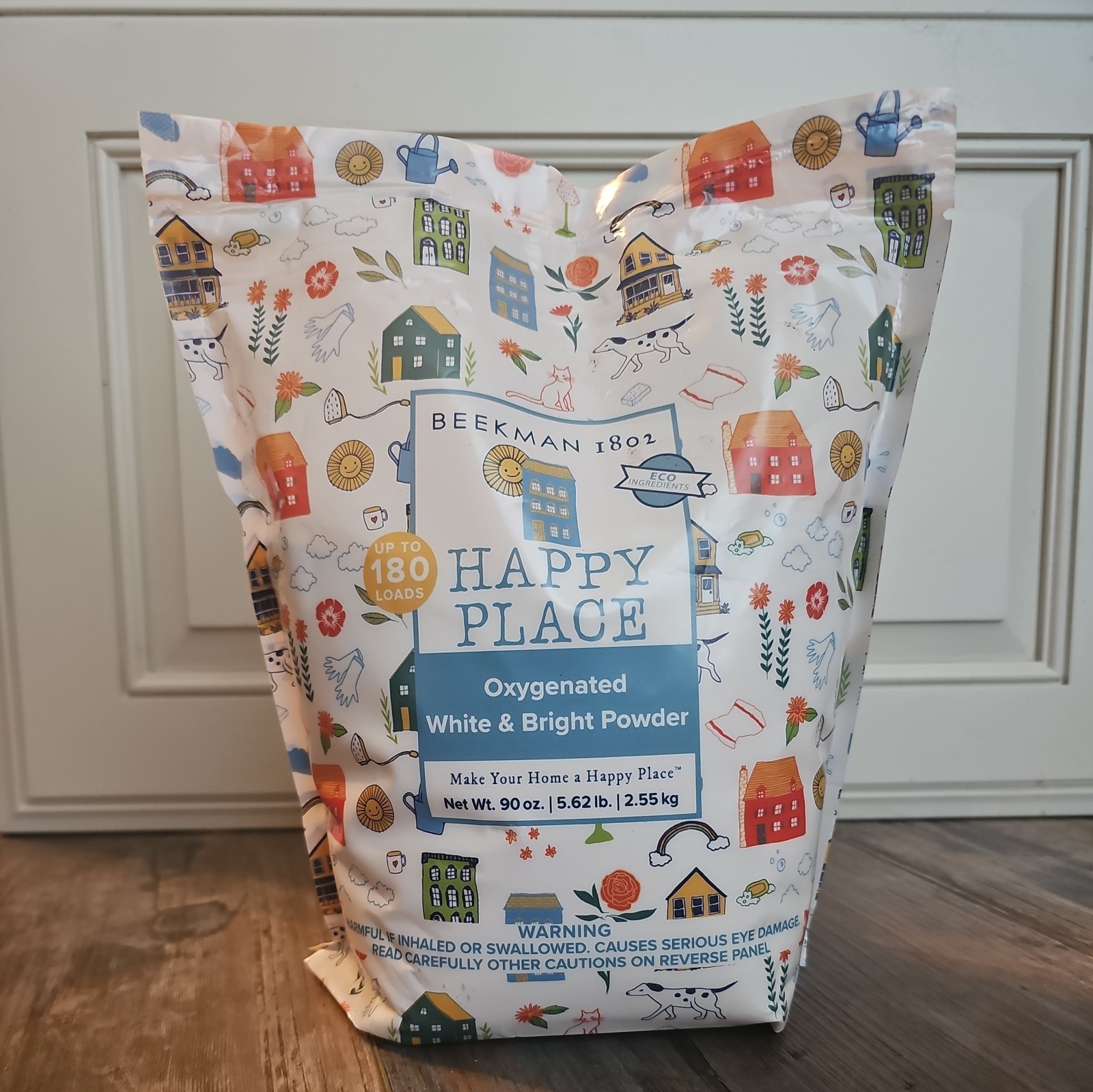 Beekman Happy Place 90 oz. (180 Loads) Oxygenated White & Bright Laundry Powder