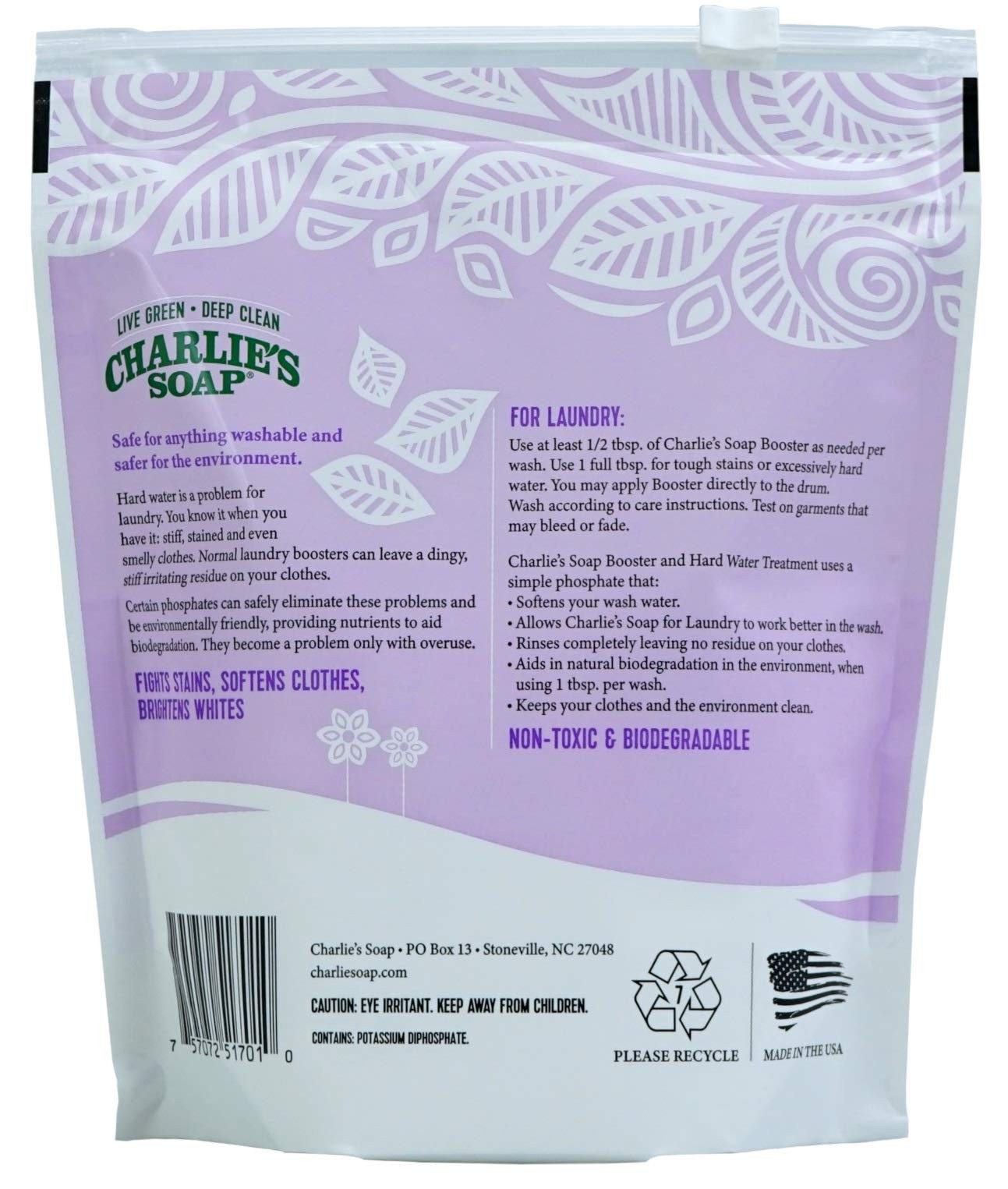 – Laundry Booster and Hard Water Treatment 2.64 lbs (3 Pack)