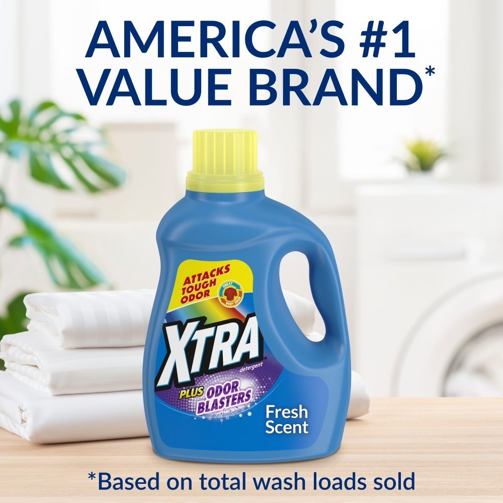 Liquid Laundry Detergent with Odor Eliminators, 203.1 Fl Oz, 131 Loads