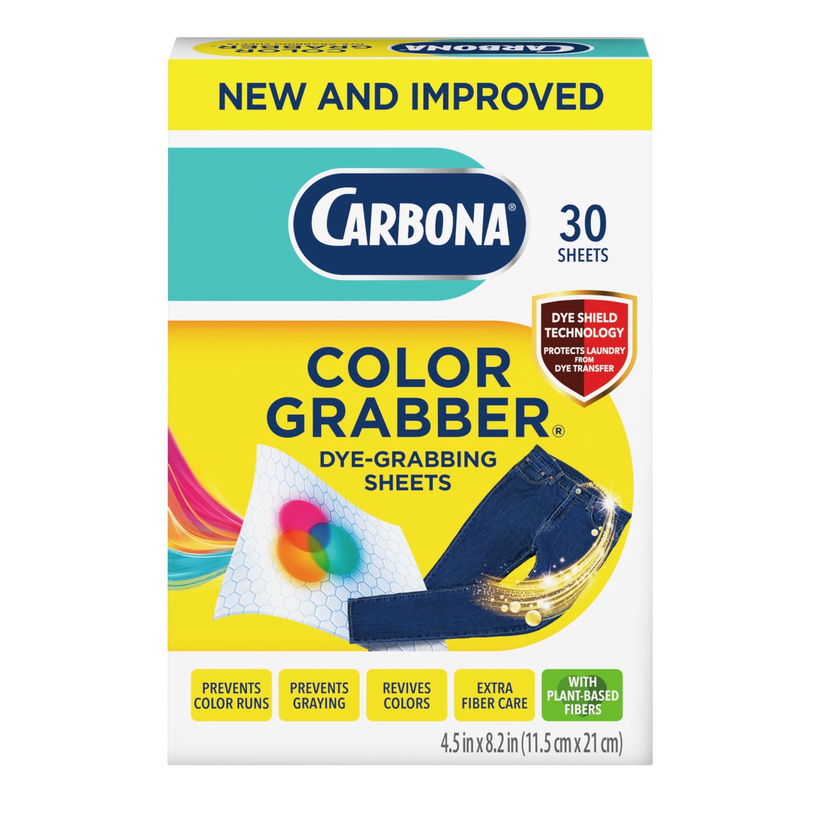 Color Grabber with Microfiber, 30 Count