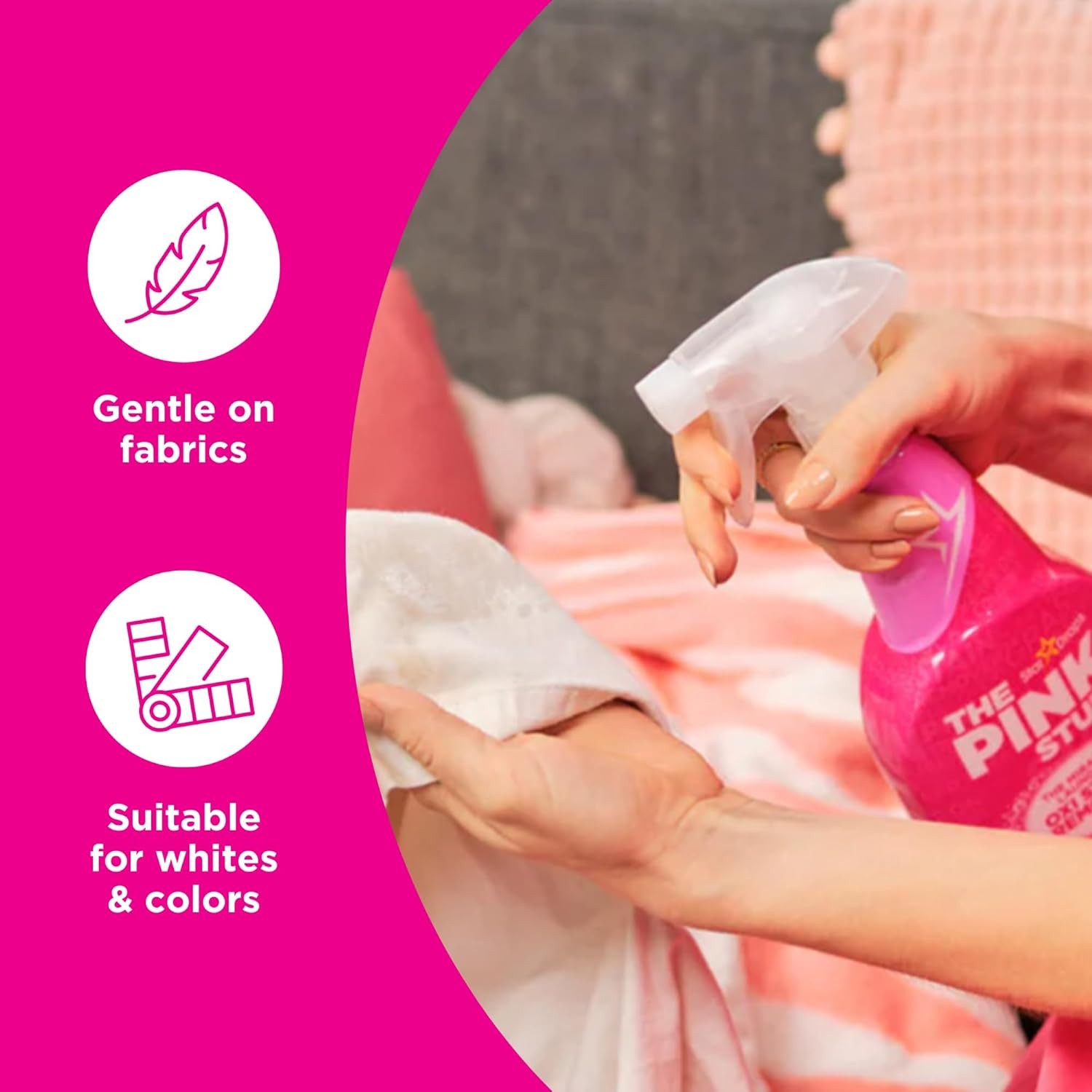Stardrops – The Pink Stuff – The Miracle Laundry Oxi Stain Remover Spray 500ml