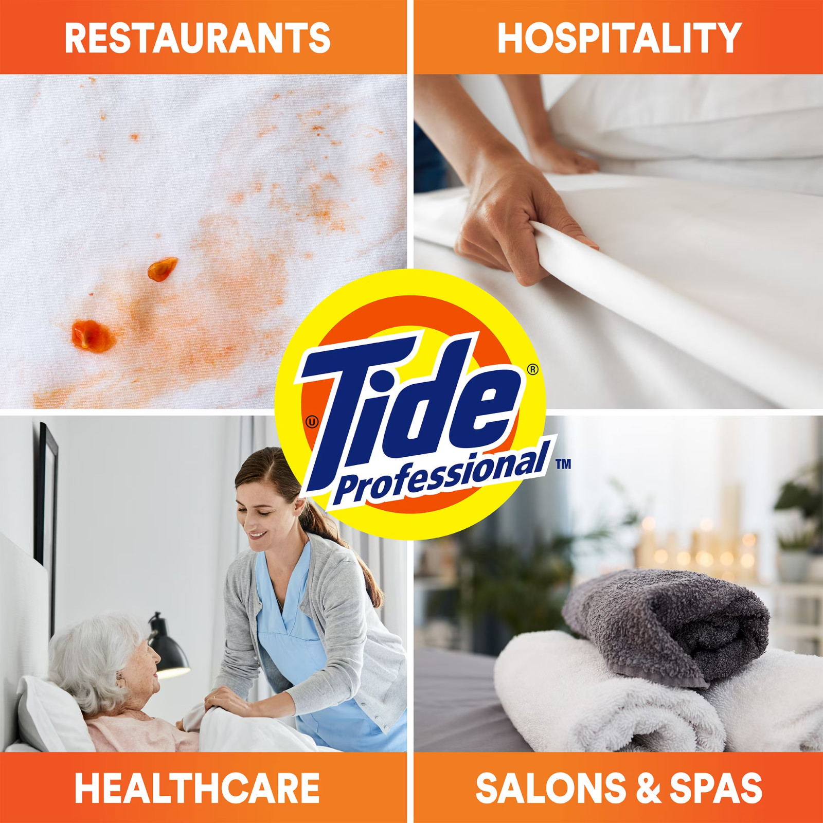 Tide Commercial Laundry Detergent Powder 197oz Fresh Scent 1 Box