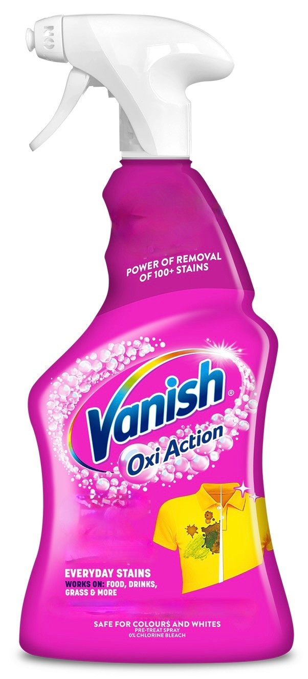 VANISH with Energy lift stain removal SPRAY bottle -XL 500ml/16.9 oz-FREE SHIP