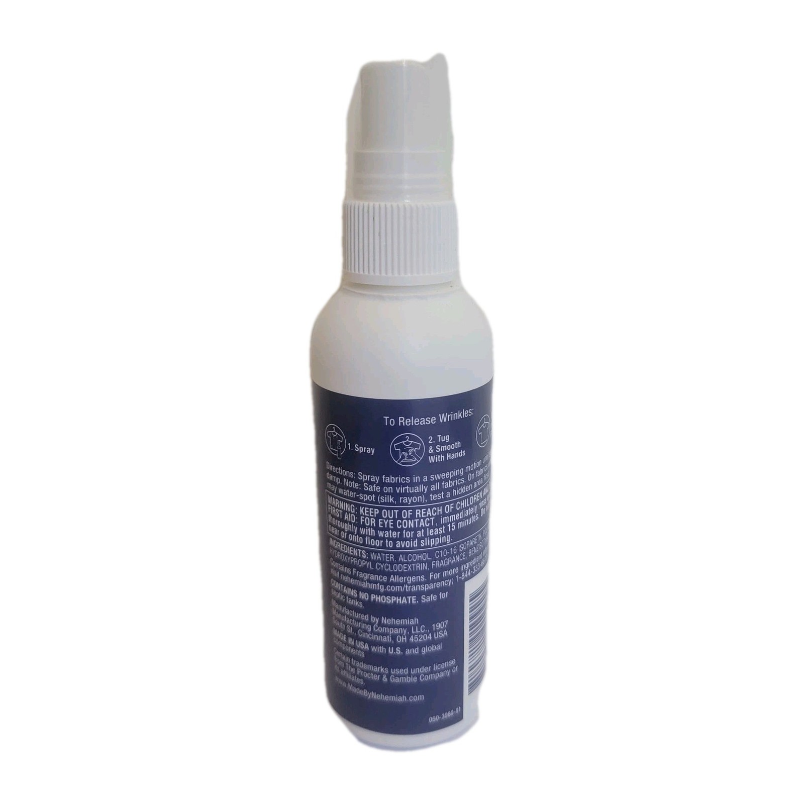 Downy Wrinkle Releaser Crisp Linen Fabric Spray 3 oz Travel Size TSA Approved