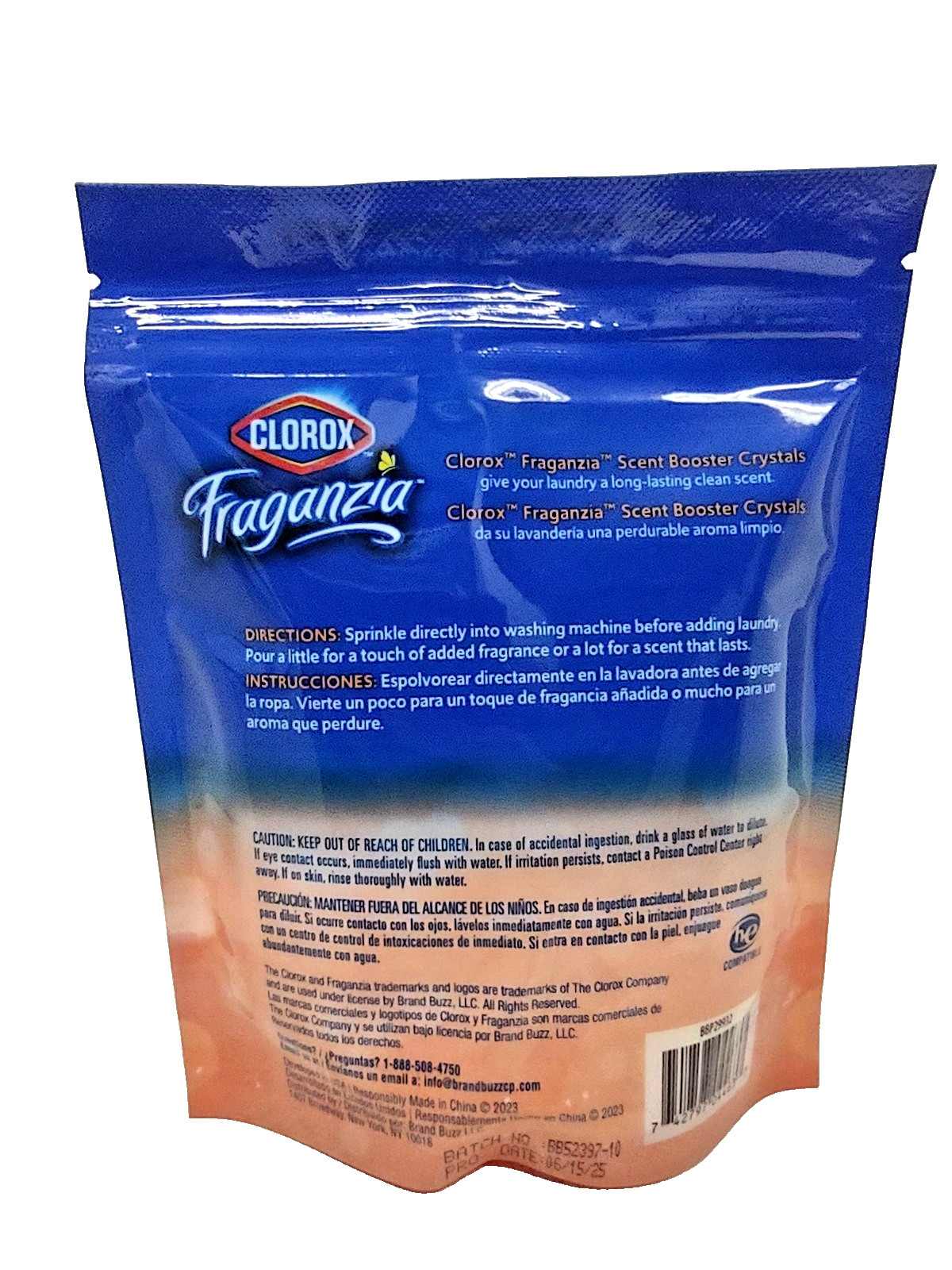 Lot 3 x Clorox Island Escape Fraganzia In-wash Scent Booster Crystals 10 Oz Each