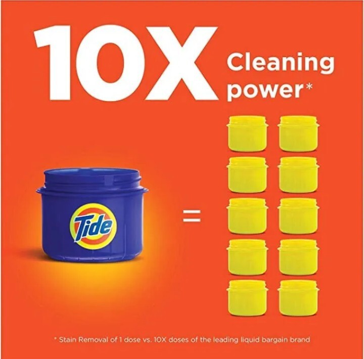 Tide (2~PACK) 8 Fl. Oz. Bottles ●ORIGINAL● Laundry Detergent (5) Loads.