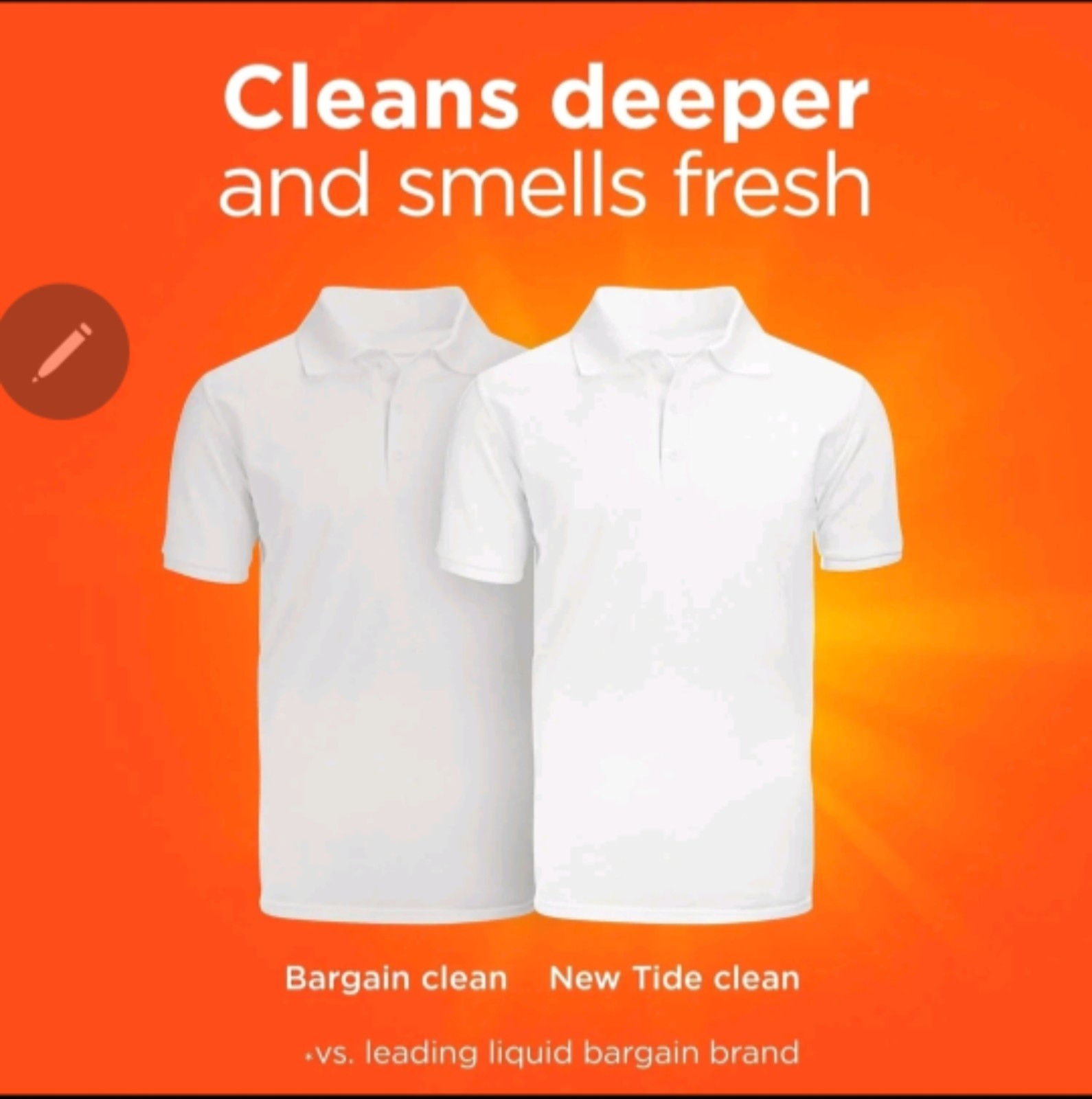 Tide Laundry Detergent Powder, 9 kg, Fresh Scent, Stain Removal, Orange