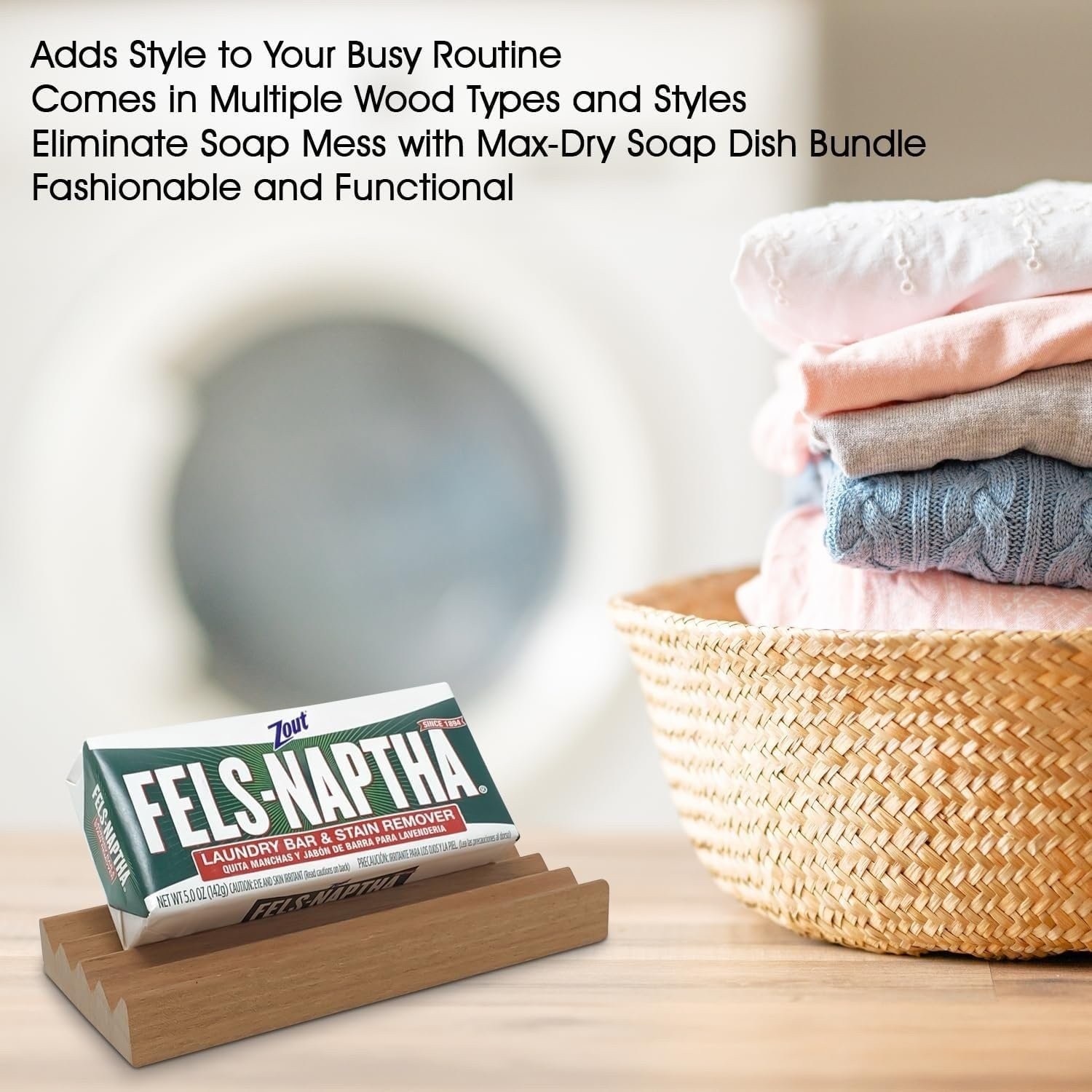 Fels Naptha Laundry Detergent Bar – 5 Ounce Fels Naptha Laundry Bar Soap and…
