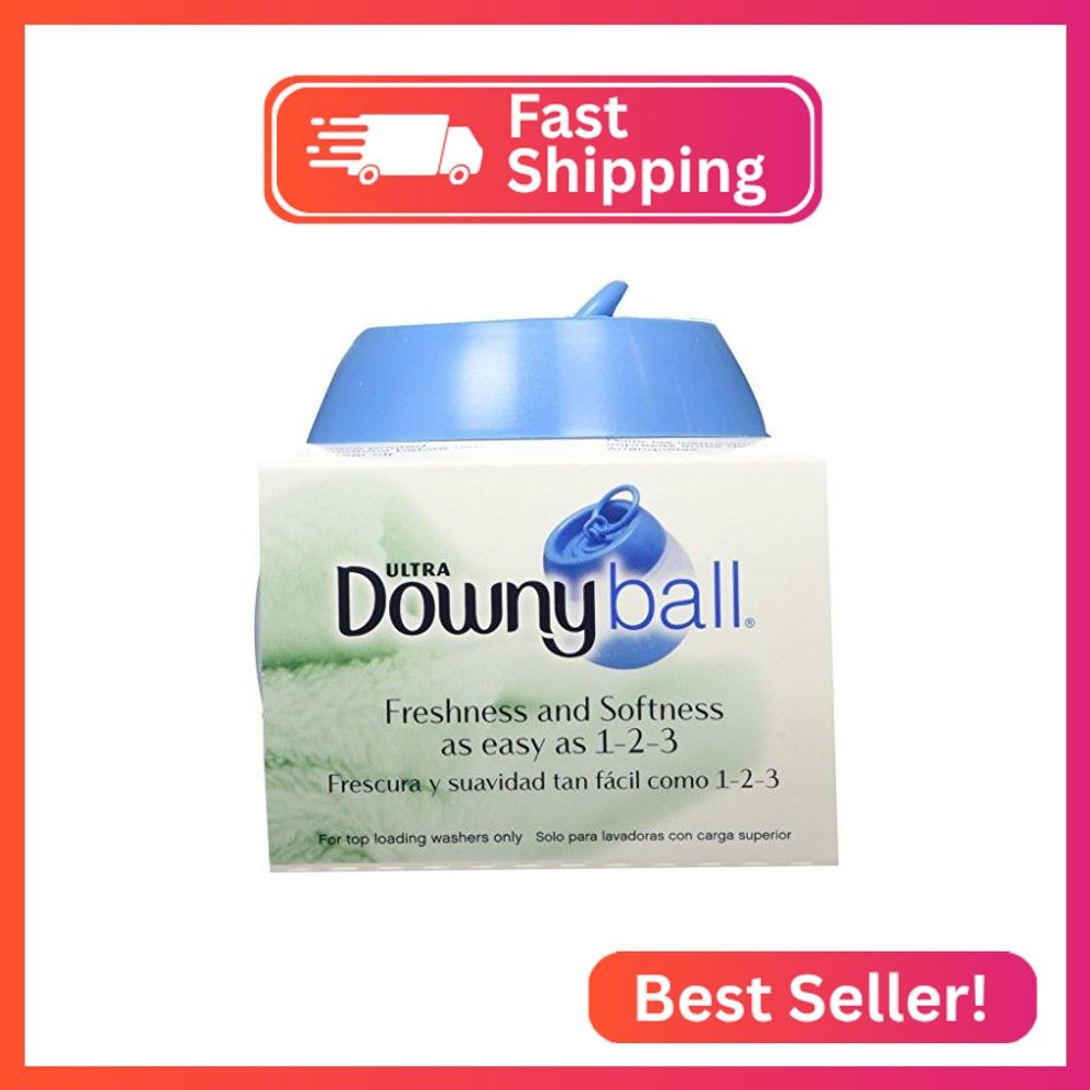Downy Ball Automatic Liquid Fabric Softener Dispenser, 1 Count (Pack of 8)