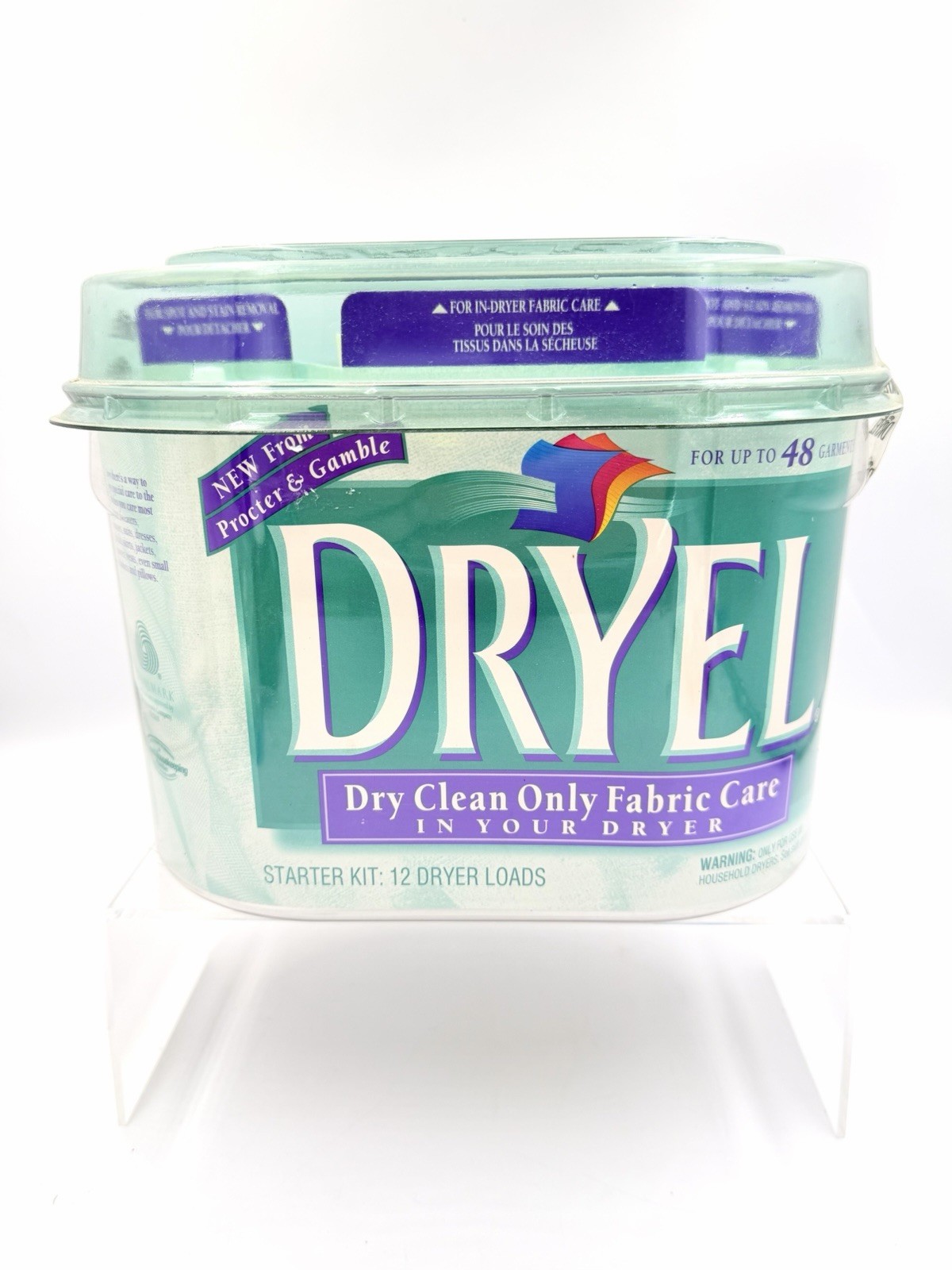 Dryel At Home Dry Cleaner Only Fabric Care in Your Dryer 12 loads 48 Garments