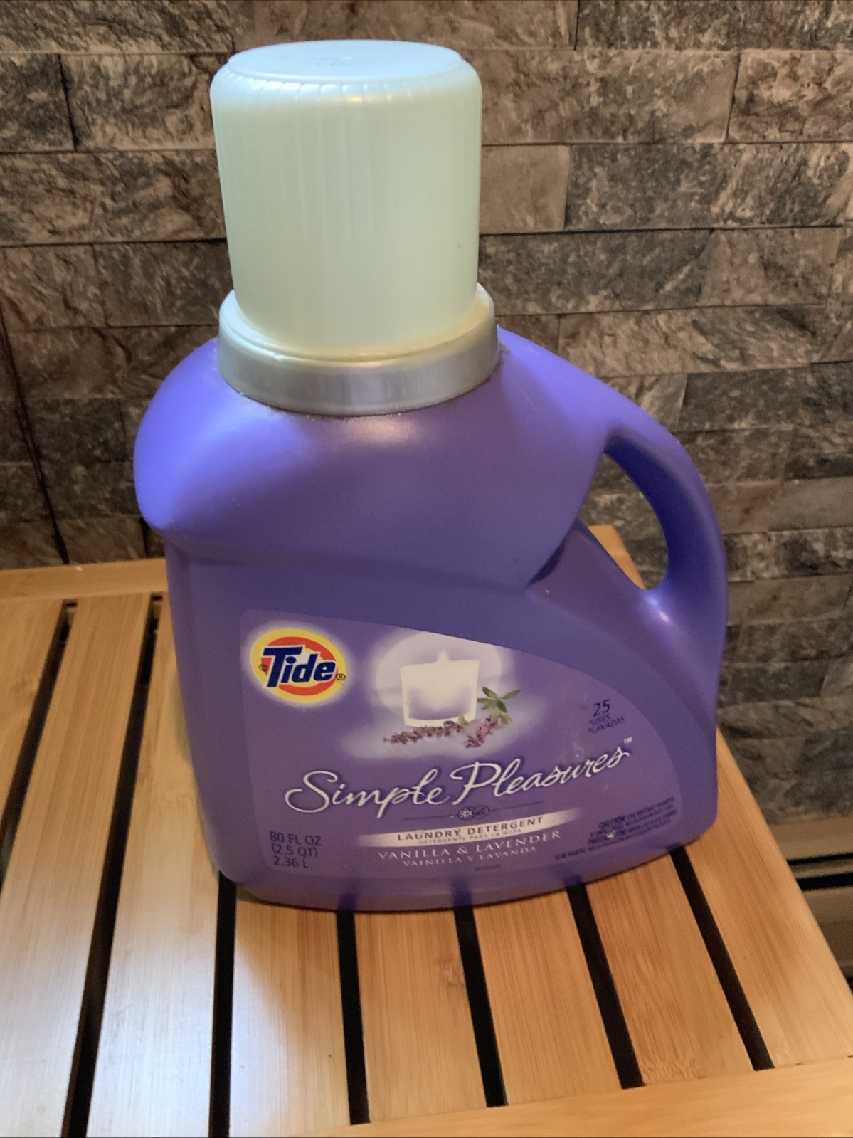 Tide Simple Pleasures Vanilla Lavender Liquid Detergent 80oz