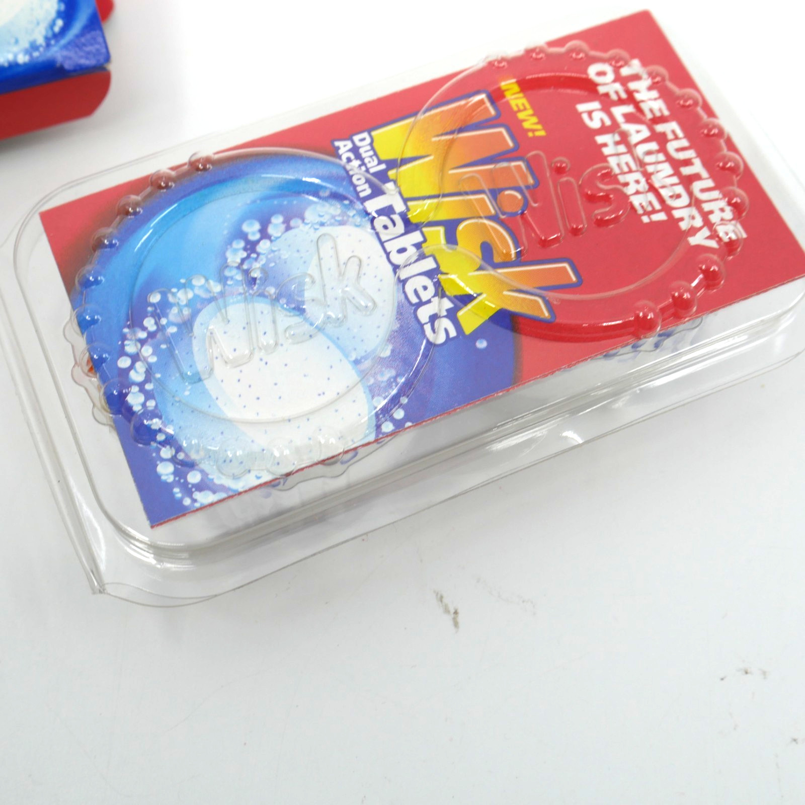 Wisk Dual Action Laundry Detergent Tablets 2 for 1 Load – Sealed – Discontinued