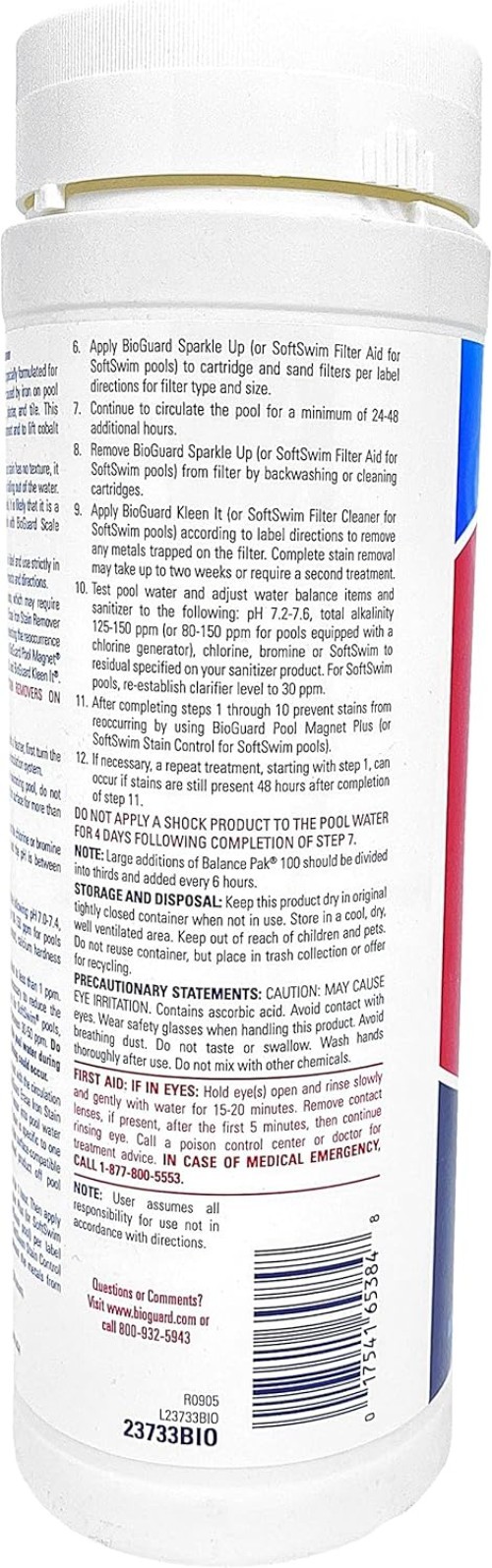 Erase Iron Stain Remover, 1.75 lb, Pack of 2, Highly Effective Iron Stain Rem…