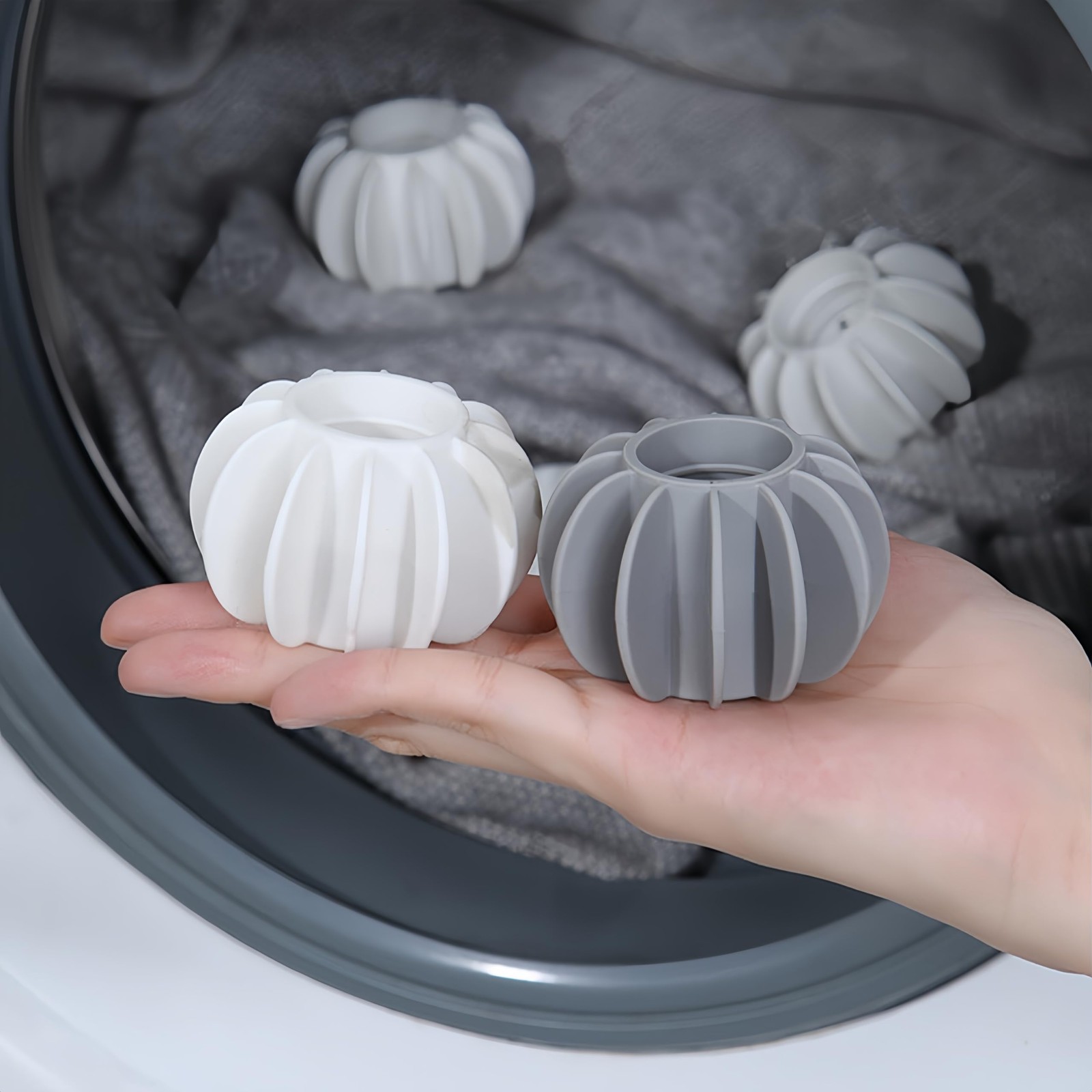 Laundry Balls Tangle for Washing Machines,Reusable Laundry Balls, Silicone St…