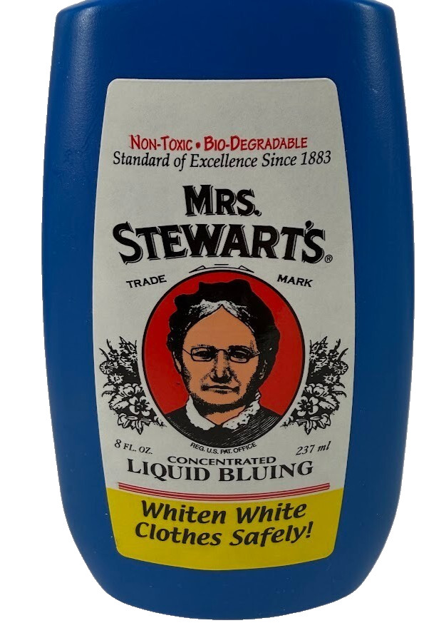 Mrs. Stewart’s Bluing Whiten Concentrated Liquid Bluing Whites 6 Pack 8 Fl Oz